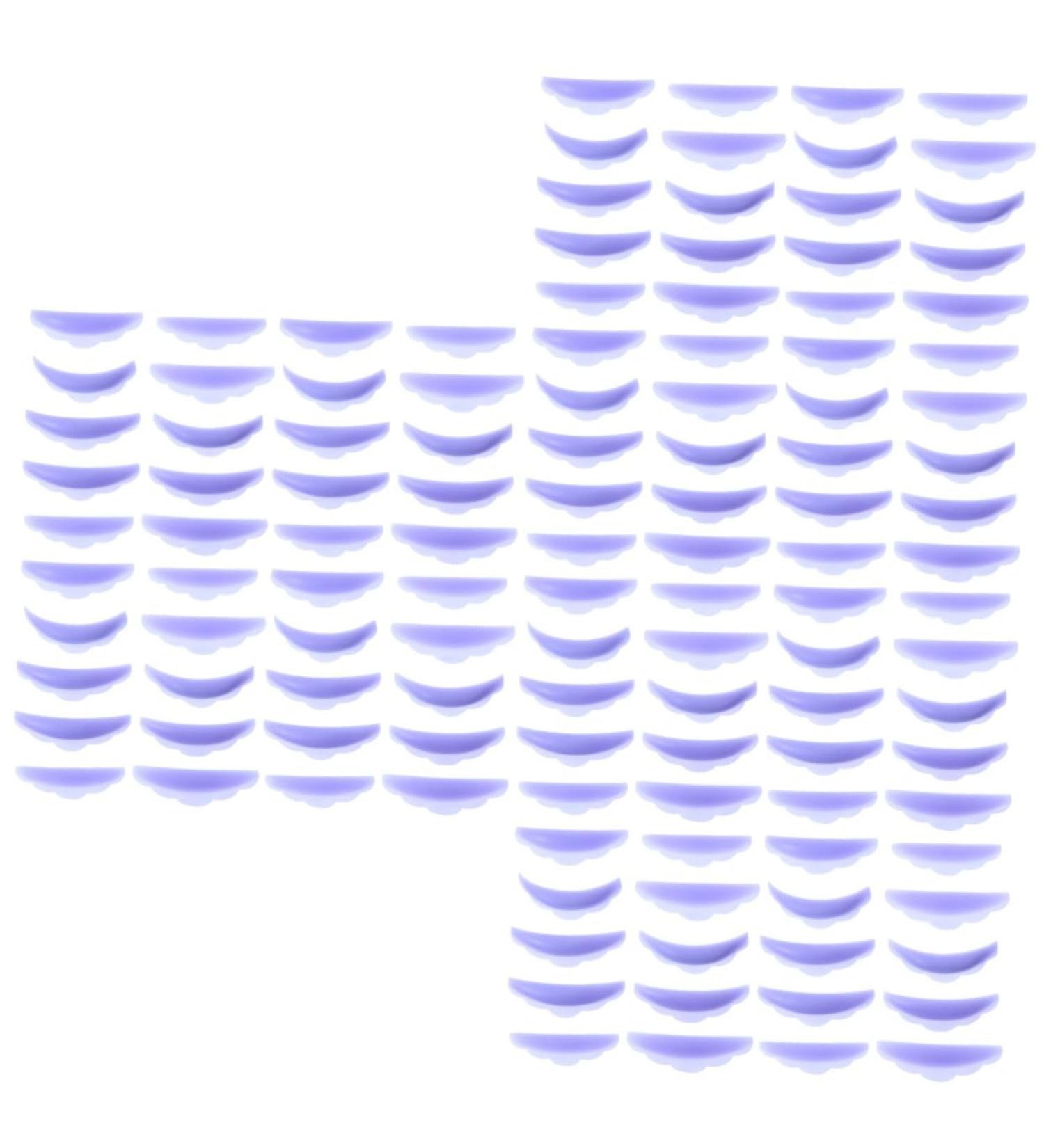 Didiseaon 60 Pairs Eyelash Perming Shield Pads | Silicone Curling Gasket for Lash Lift | Pink Eyelash Curler & Purple Washers - Buy Online on SooperMarket.com