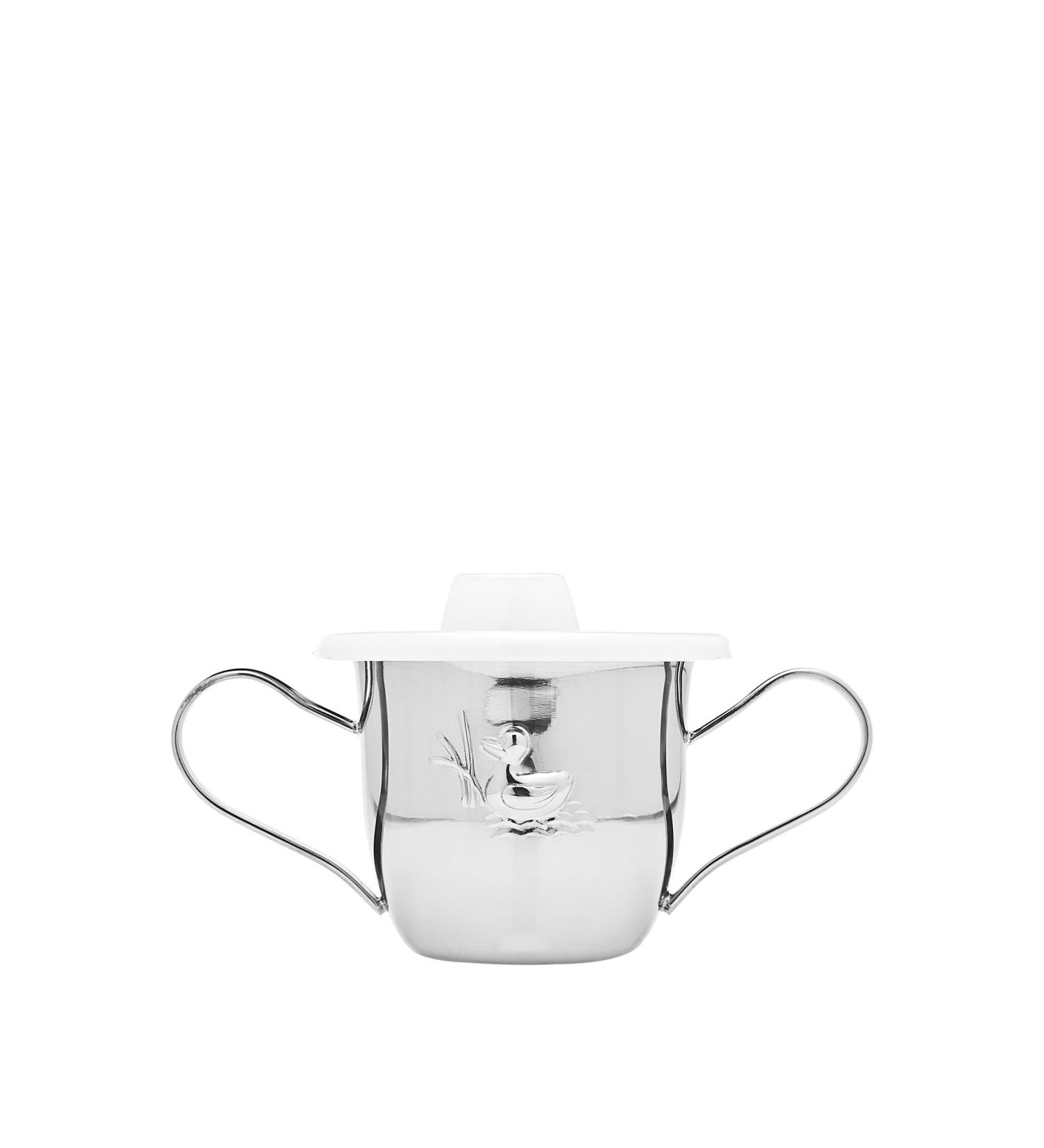 Godinger 15291 Duck Baby Cup with Lid