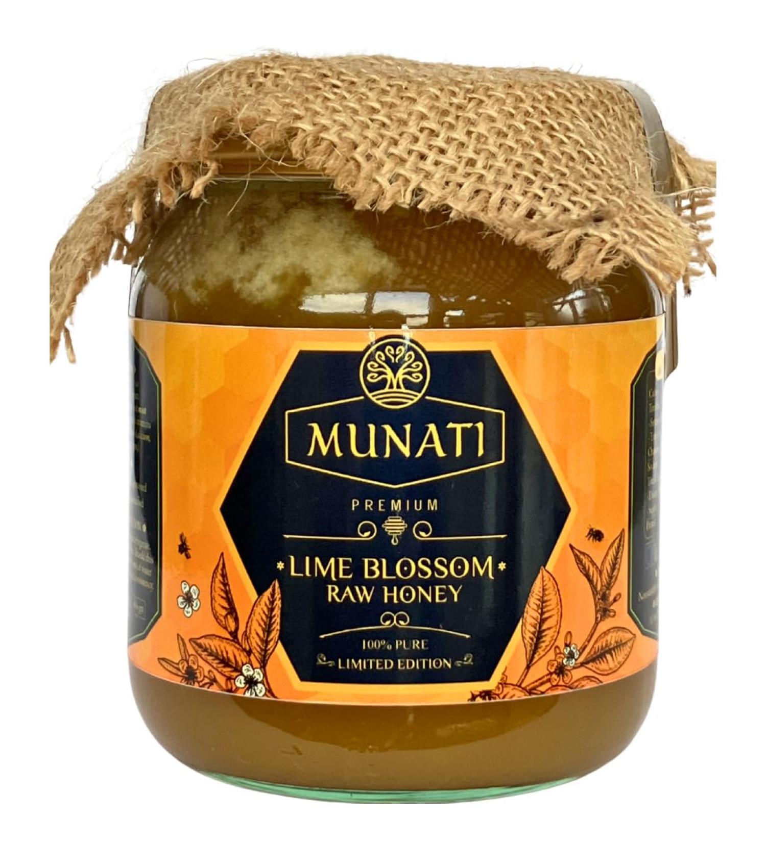 Premium Raw Lime Blossom Honey - Buy Online on SooperMarket.com