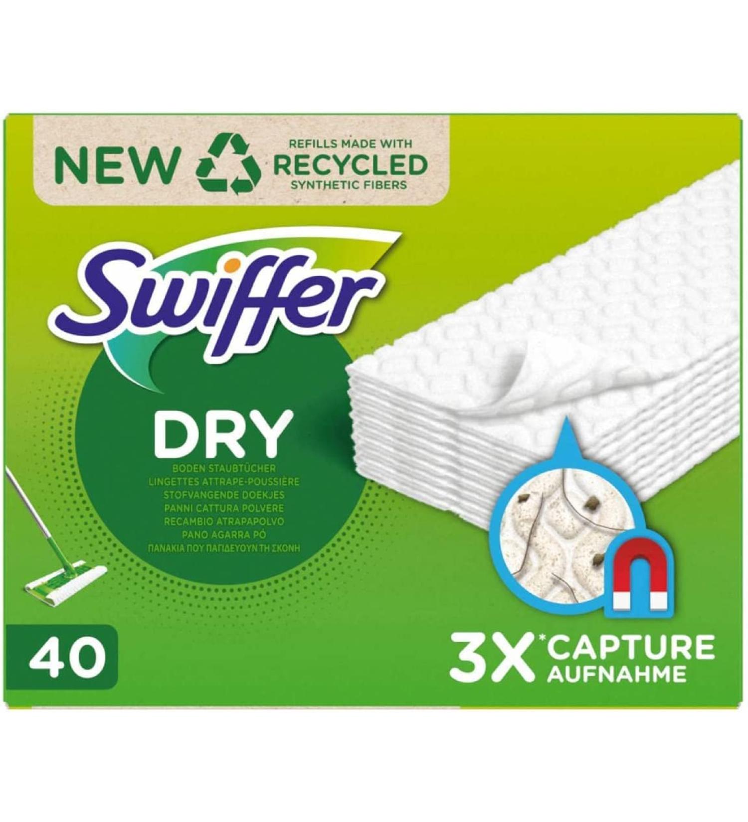 Swiffer - Floor Cleaner Dry Floor Cloths Refill - 40 Pieces - Buy Online on SooperMarket.com