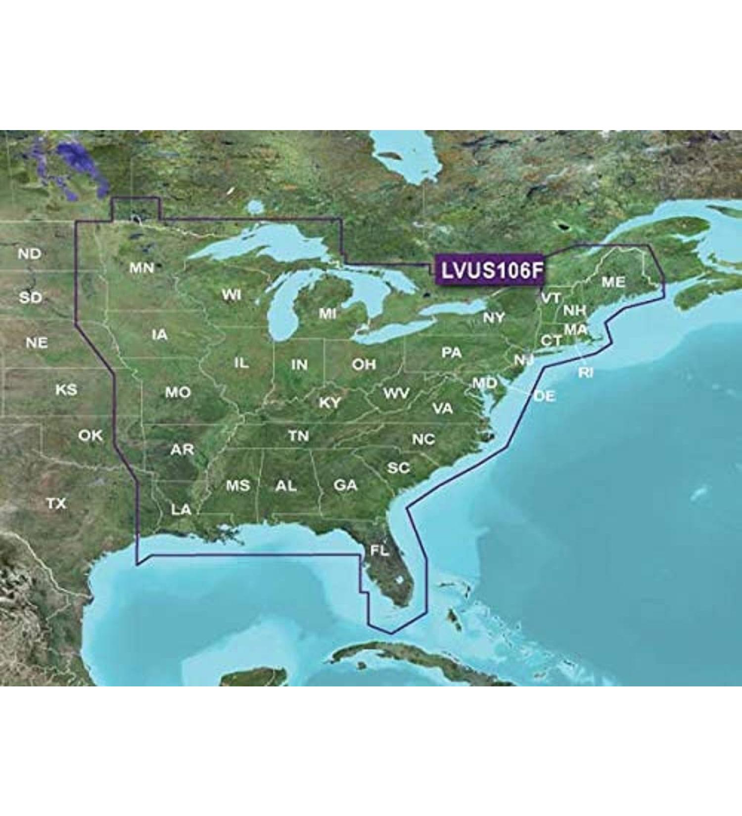 Garmin 010-C1204-00 LAKEVU g3 Ultra East