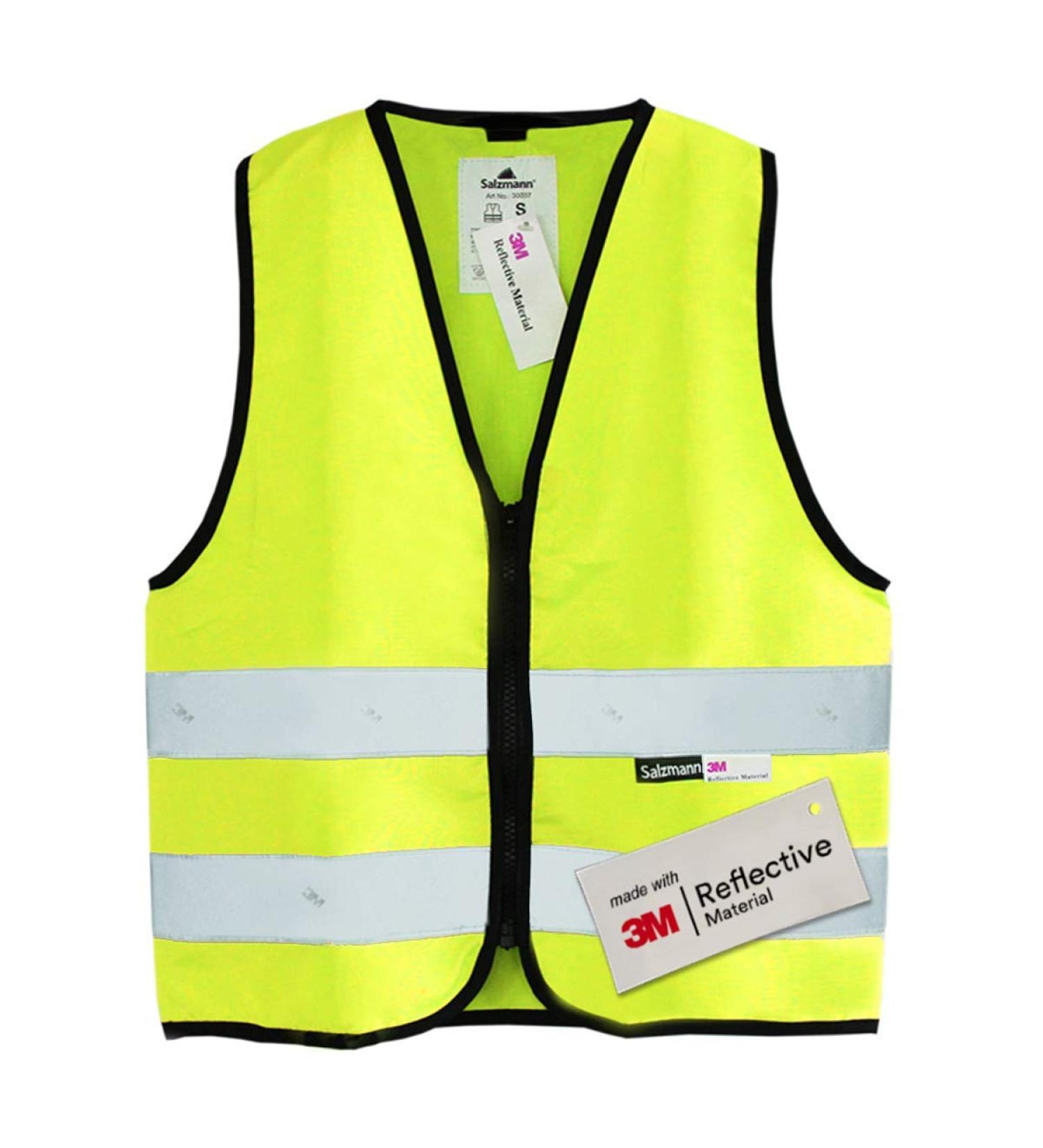 Salzmann 3M Reflective Warning Vest for Children - Zippered 4 Colors Size 3XS - Safe and Stylish - Buy Online on SooperMarket.com