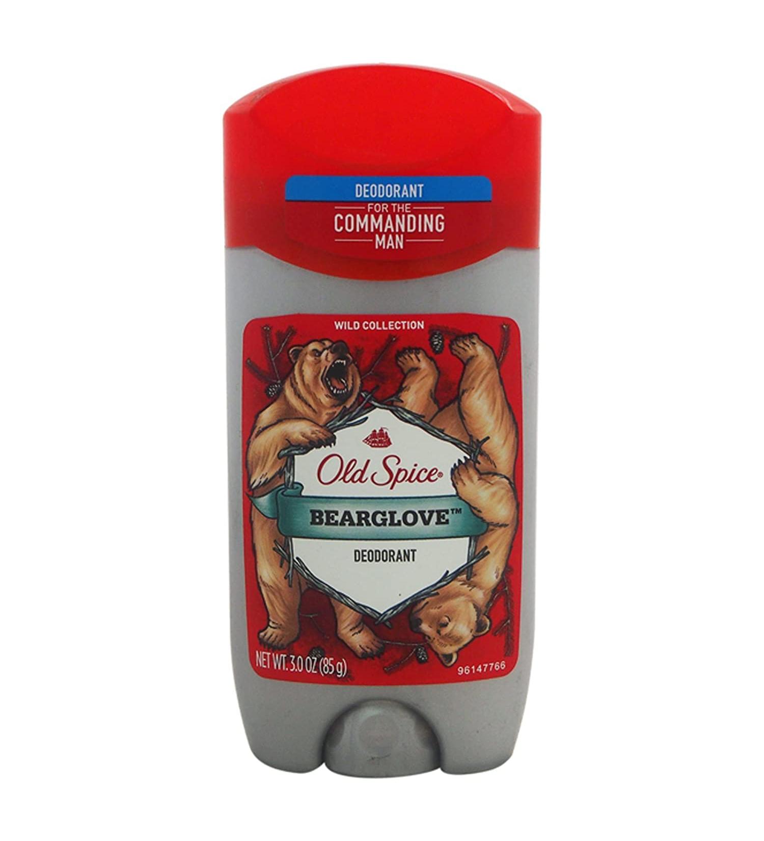 Old Spice Wild Collection Men's Deodorant Bearglove 3 oz - Pack of 2 | Buy Online Fast International Shipping - Buy Online on SooperMarket.com