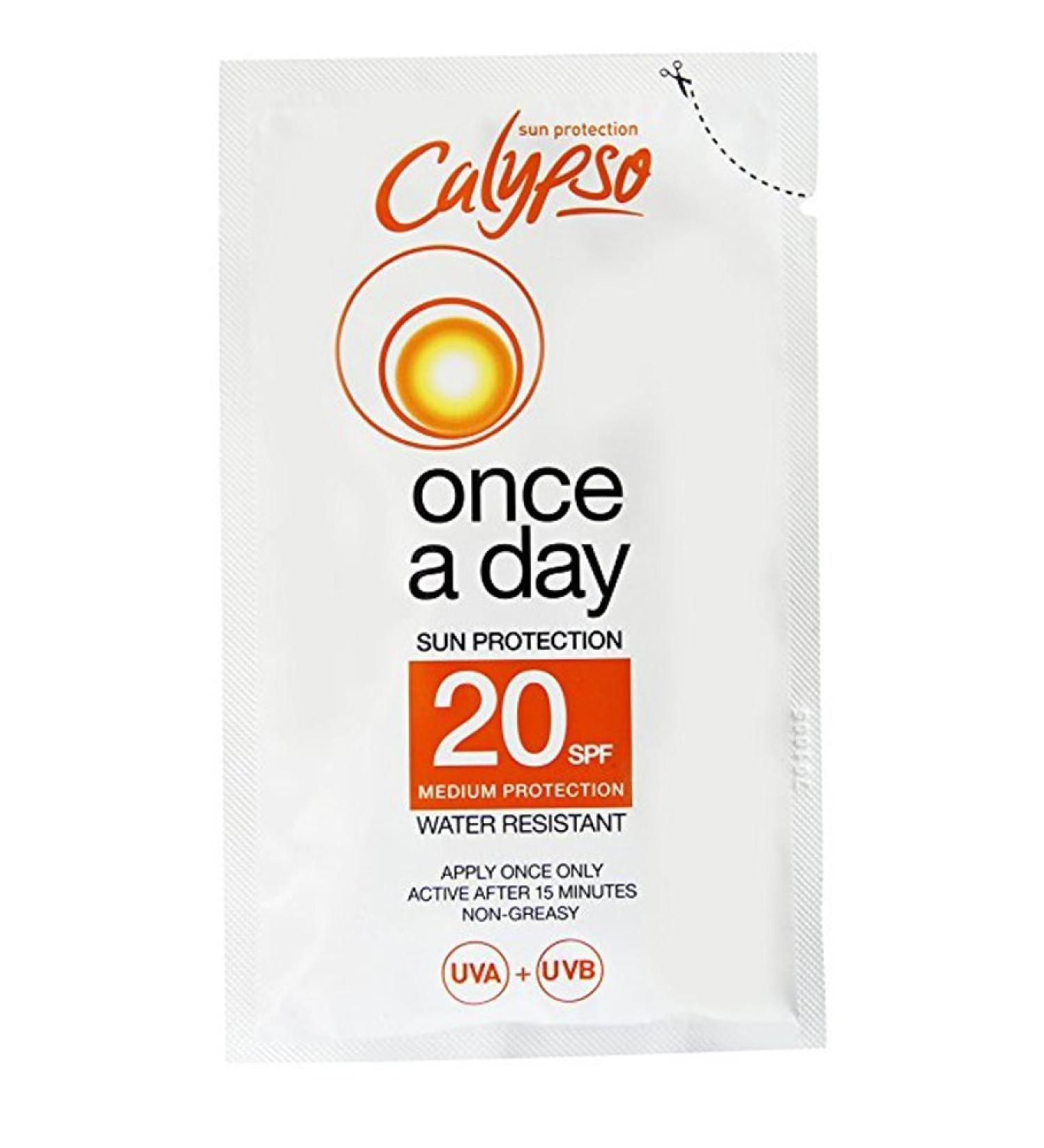 Calypso Once A Day Sun Protection Sachet SPF20 | 40ml 40 ml (Pack of 1) - Buy Online on SooperMarket.com