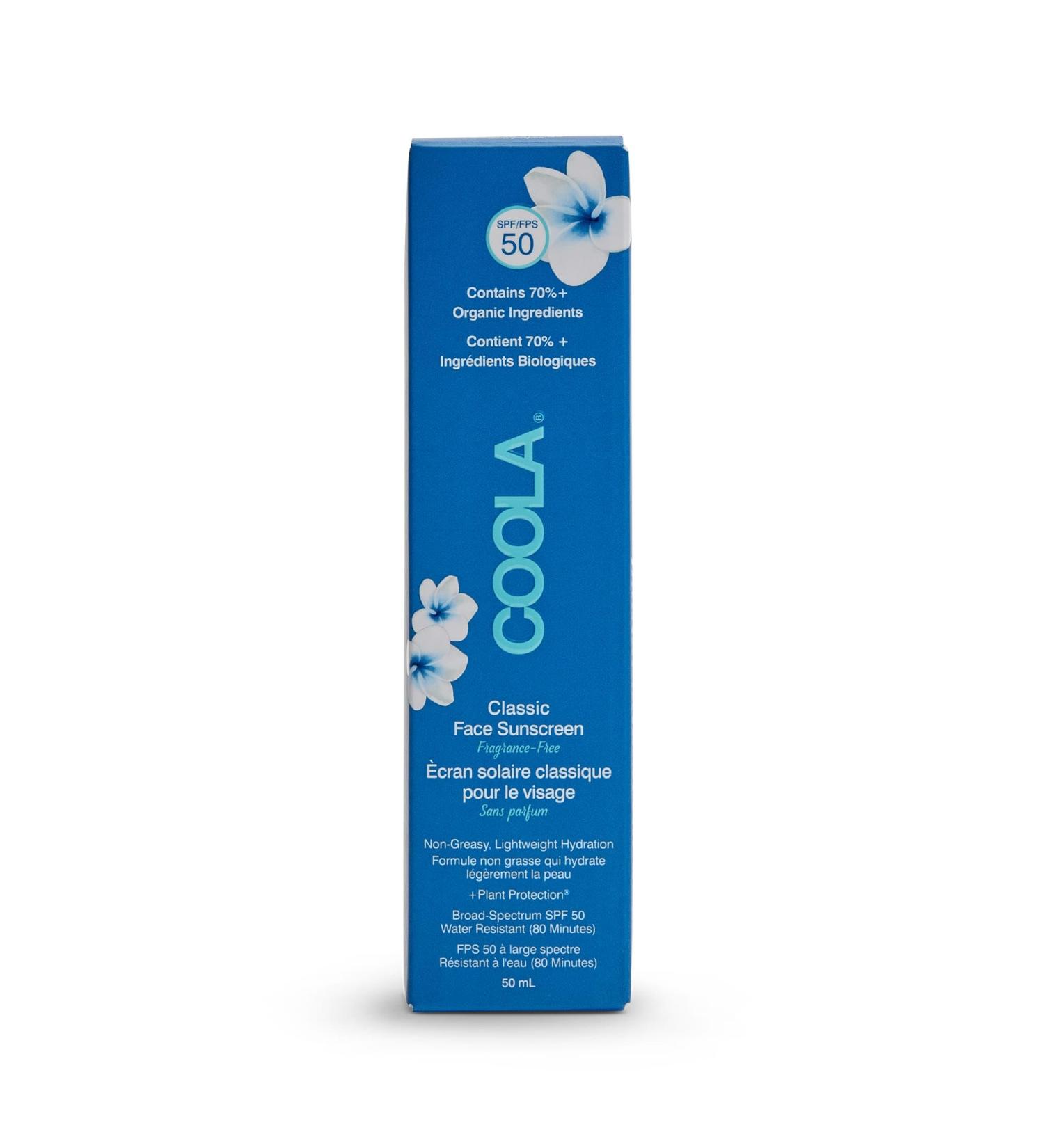 COOLA Compatible Classic Face Lotion Sunscreen SPF 50 - Fragrance-Free 50 ml | Premium International Shipping - Buy Online on SooperMarket.com