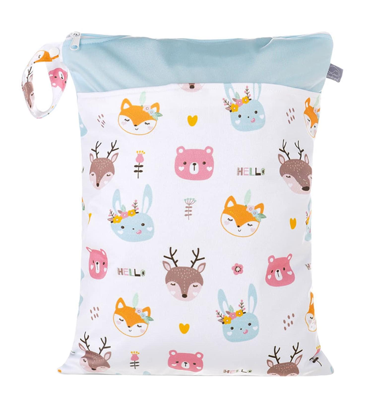 Seaur Cloth Diaper Pockets - Washable & Reusable Organizer Bag for Beaches Fitness Hiking & Travel | 30x40 cm | Color 11 - Buy Online on SooperMarket.com