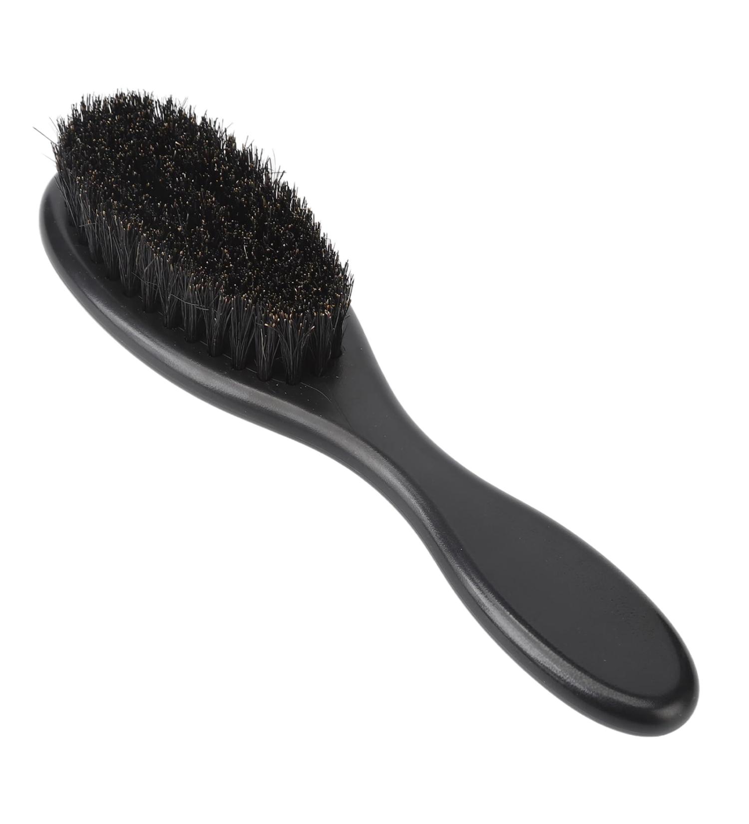 Premium Beard Brush - Ergonomic Bristle Hair Brush for Facial Care & Salon Styling | Perfect Gift for Men - Buy Online on SooperMarket.com
