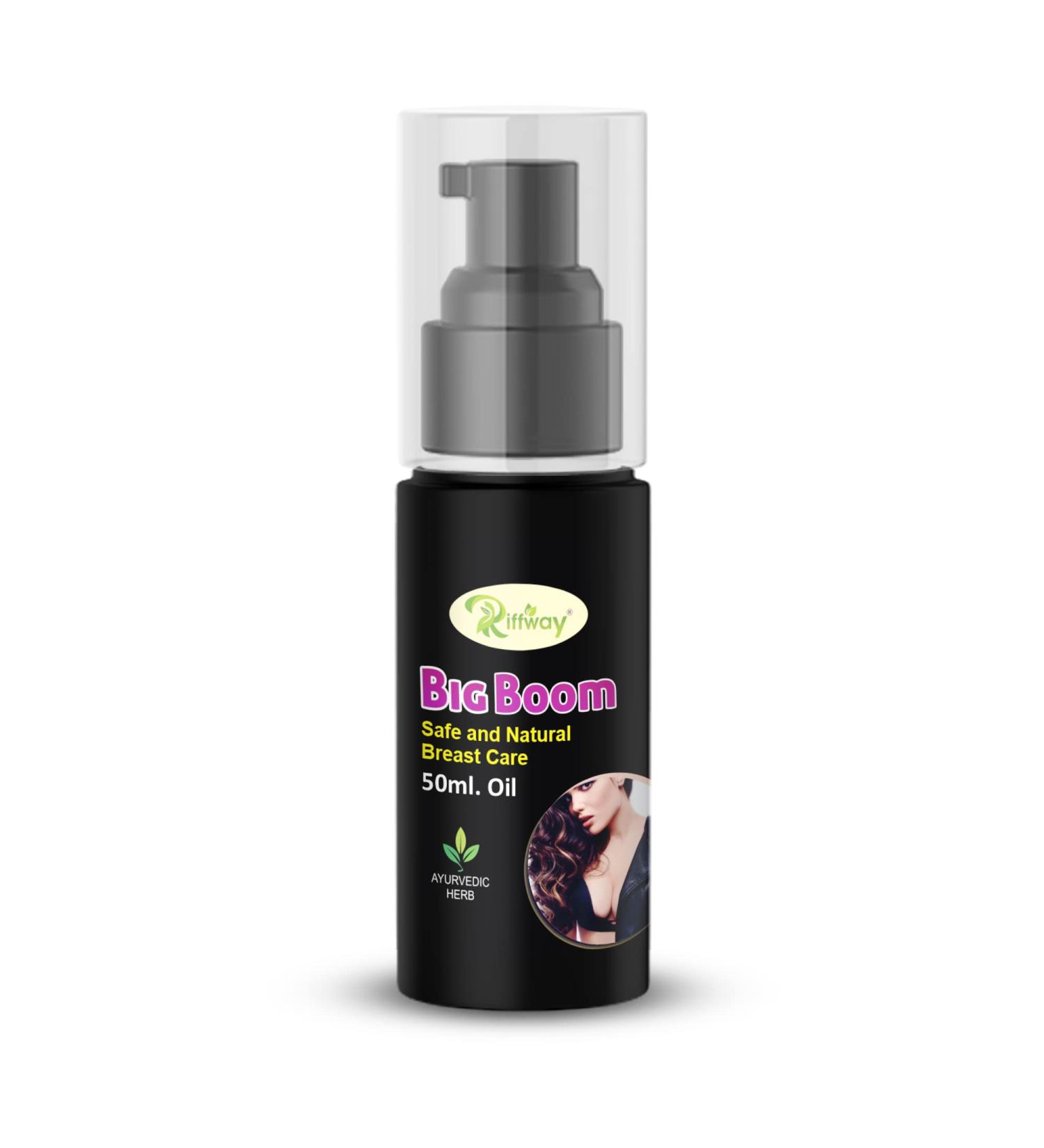 Big Boom Breast Spray Oil - Increase Breast Size by Two Cups - Women's Breast Enhancement Oil - Buy Online on SooperMarket.com