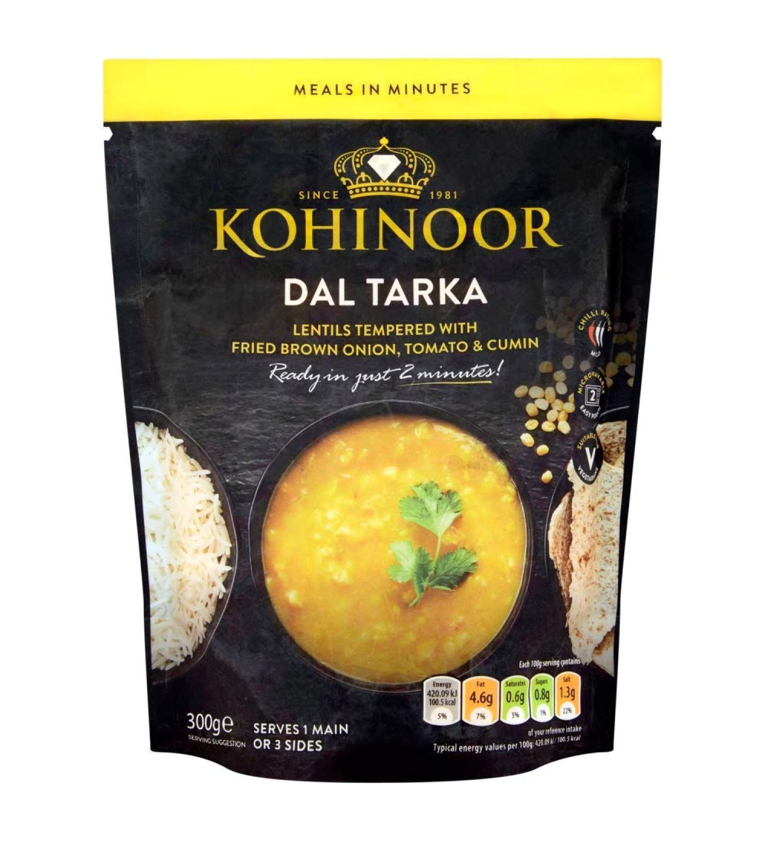 Kohinoor Dal Tarka Lentils 300g - Buy Online on SooperMarket.com