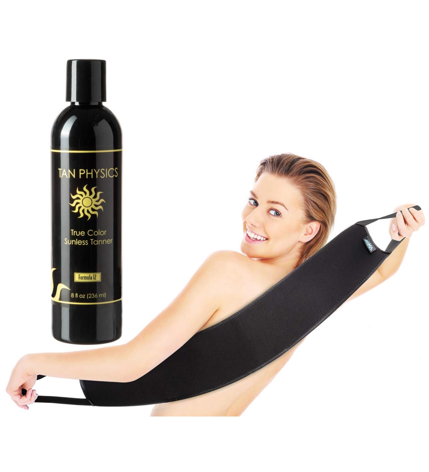 Tan Physics True Color Tanner 8 oz with FREE Sans-Sun Back Applicator - Buy Online on SooperMarket.com