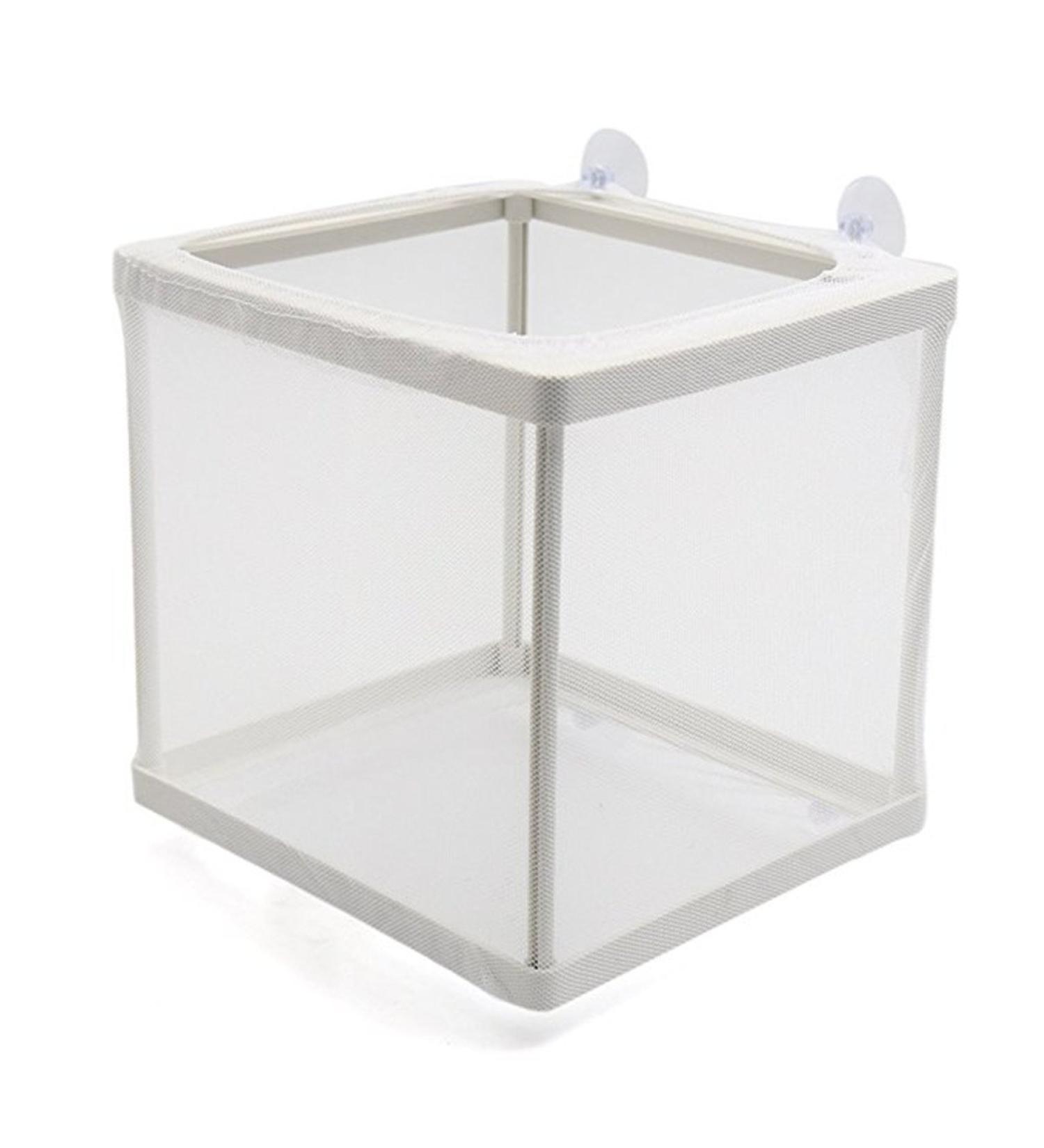 XMHF White Nylon Mesh Fish Fry Hatchery Breeder Box - Separation Net - Buy Online on SooperMarket.com