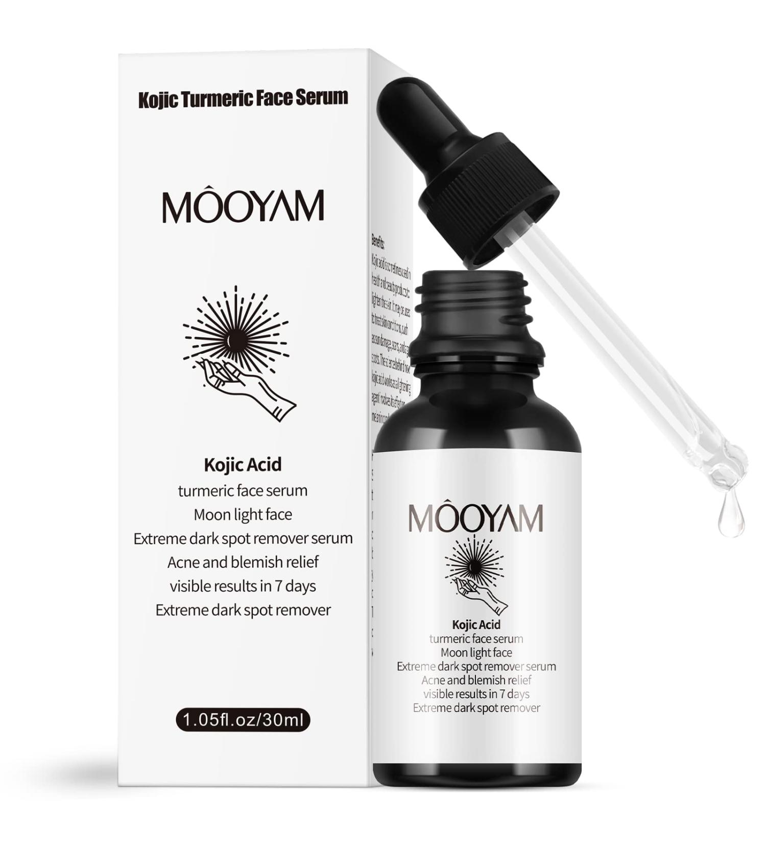 Kojic Acid & Turmeric Dark Spot Corrector Serum | Brightening Face & Body | Sun Spot Remover - 30ml - Buy Online on SooperMarket.com