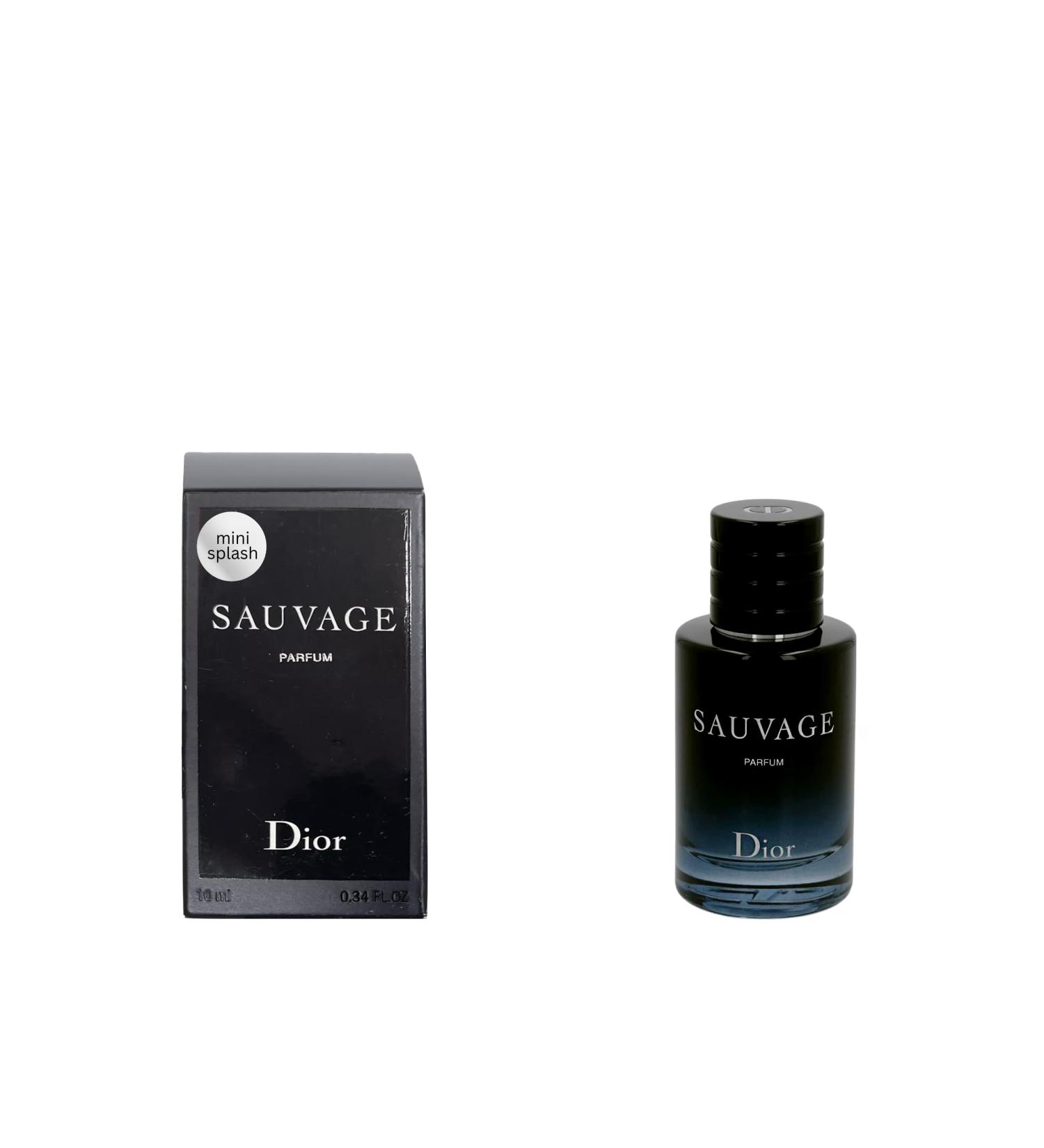Dior Sauvage Parfum for Men - .34 oz./10ml Mini Sauvage 0.33 Fl Oz (Pack of 1) - Buy Online on SooperMarket.com