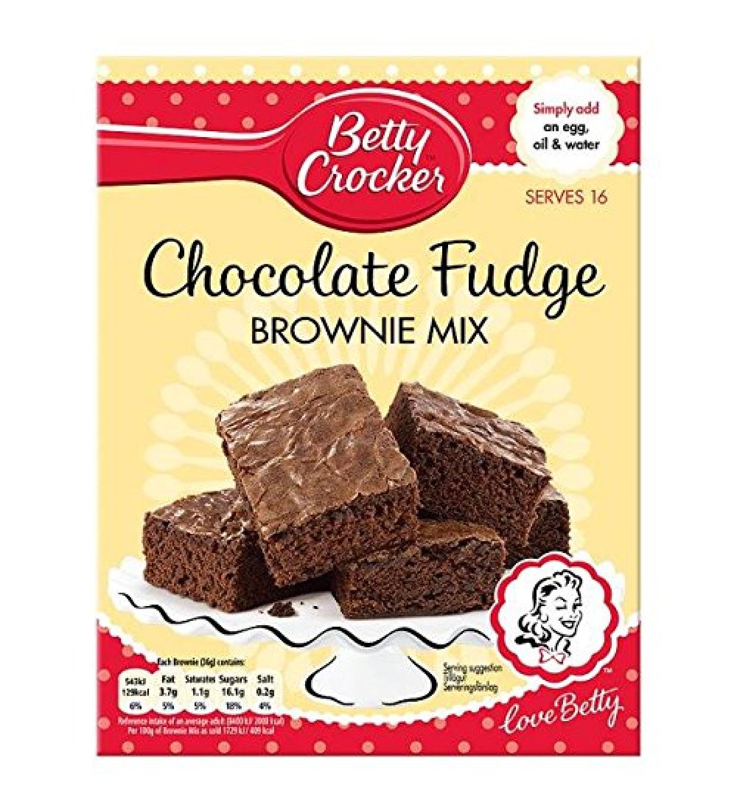 Betty Crocker Chocolate Fudge Brownie Mix 415g