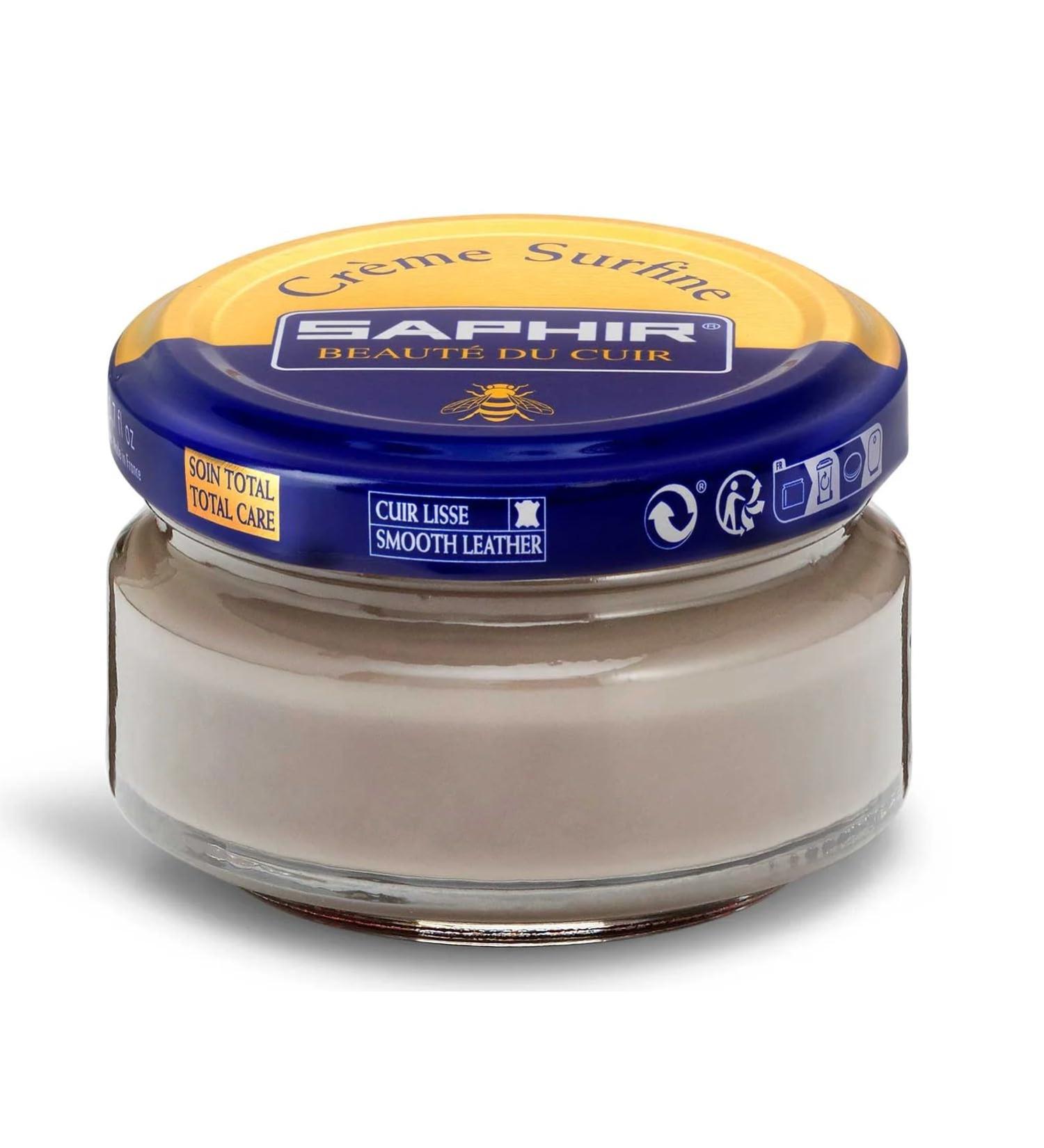 Saphir Superfine Cream Shoe Polish - Taupe Grey Pommadier 88-50ml - Buy Online on SooperMarket.com