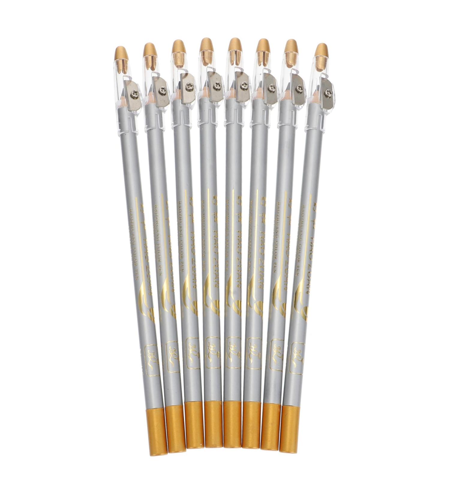 BELLIFFY 8pcs Pencil Sharpener Eyebrow Pencil Makeup Tool Eyebrow Makeup Pencil Eyeliner Pencil Eyebrow Liner - Buy Online on SooperMarket.com