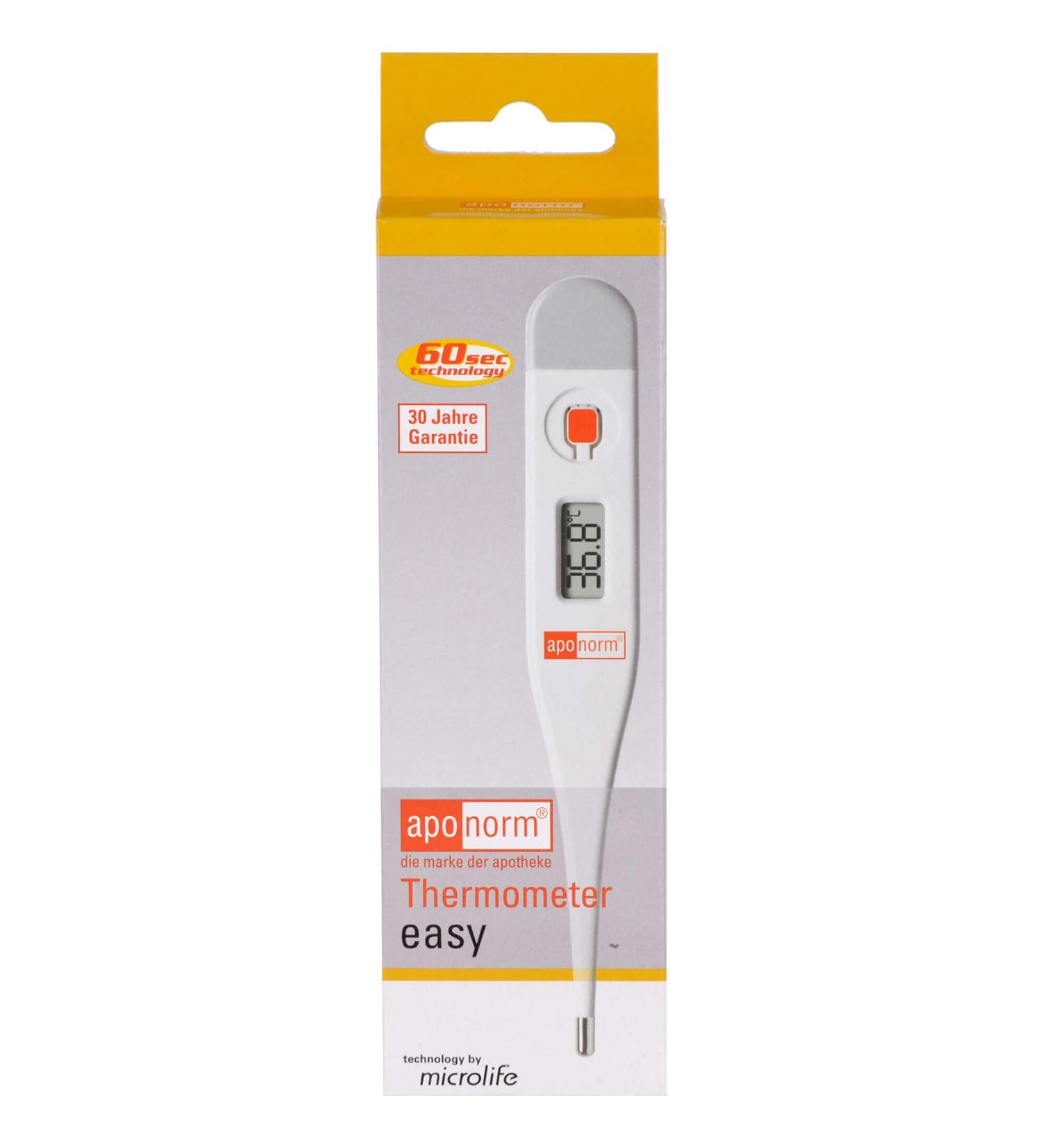 Aponorm Fever Thermometer Easy 1 ST - Accurate Fast & International Shipping - Buy Online on SooperMarket.com