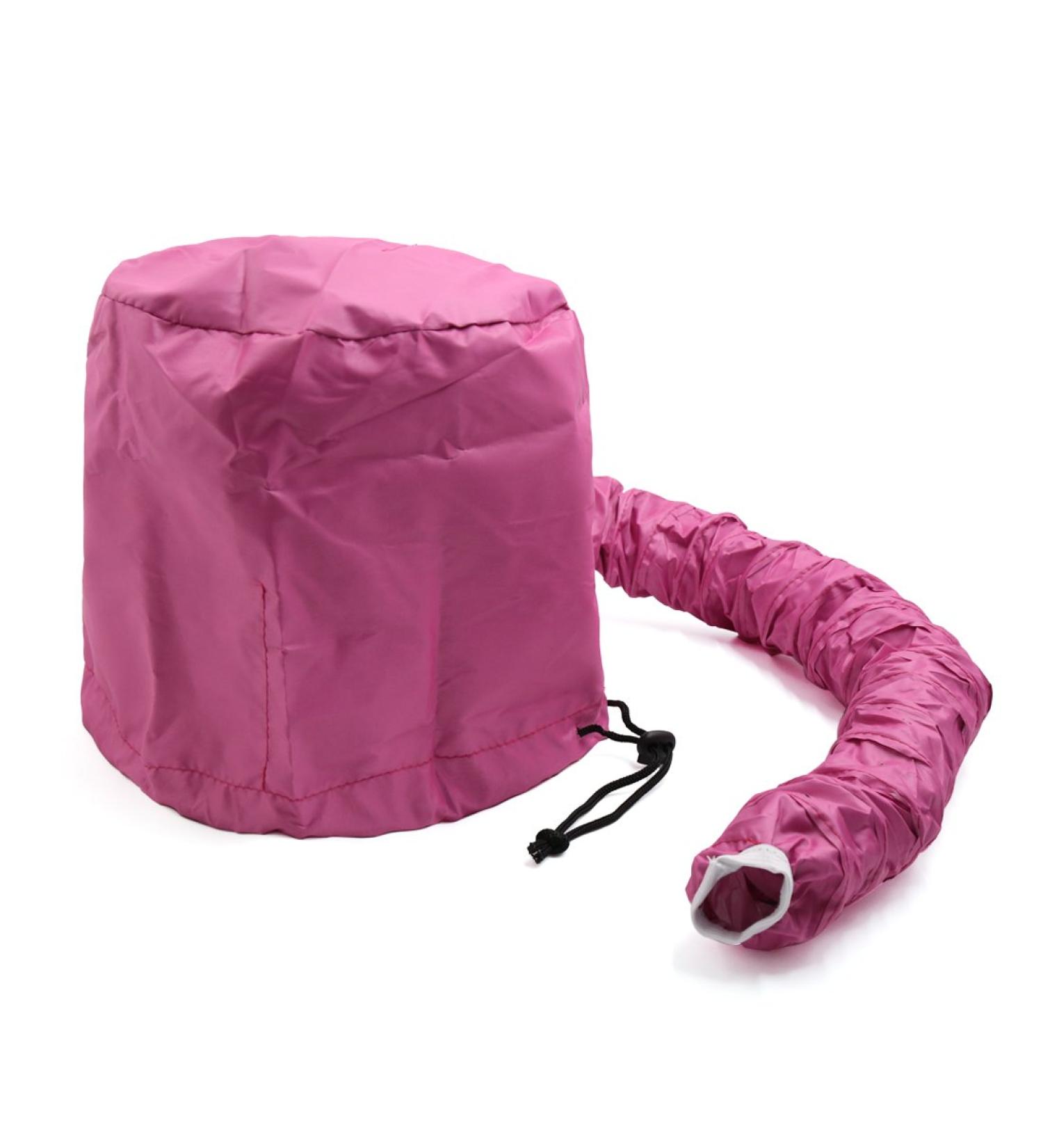 Ruilogod Rose Red Portable Hair Quick Drying Cap Salon Bonnet Blow Dryer Connect Hat - Buy Online on SooperMarket.com