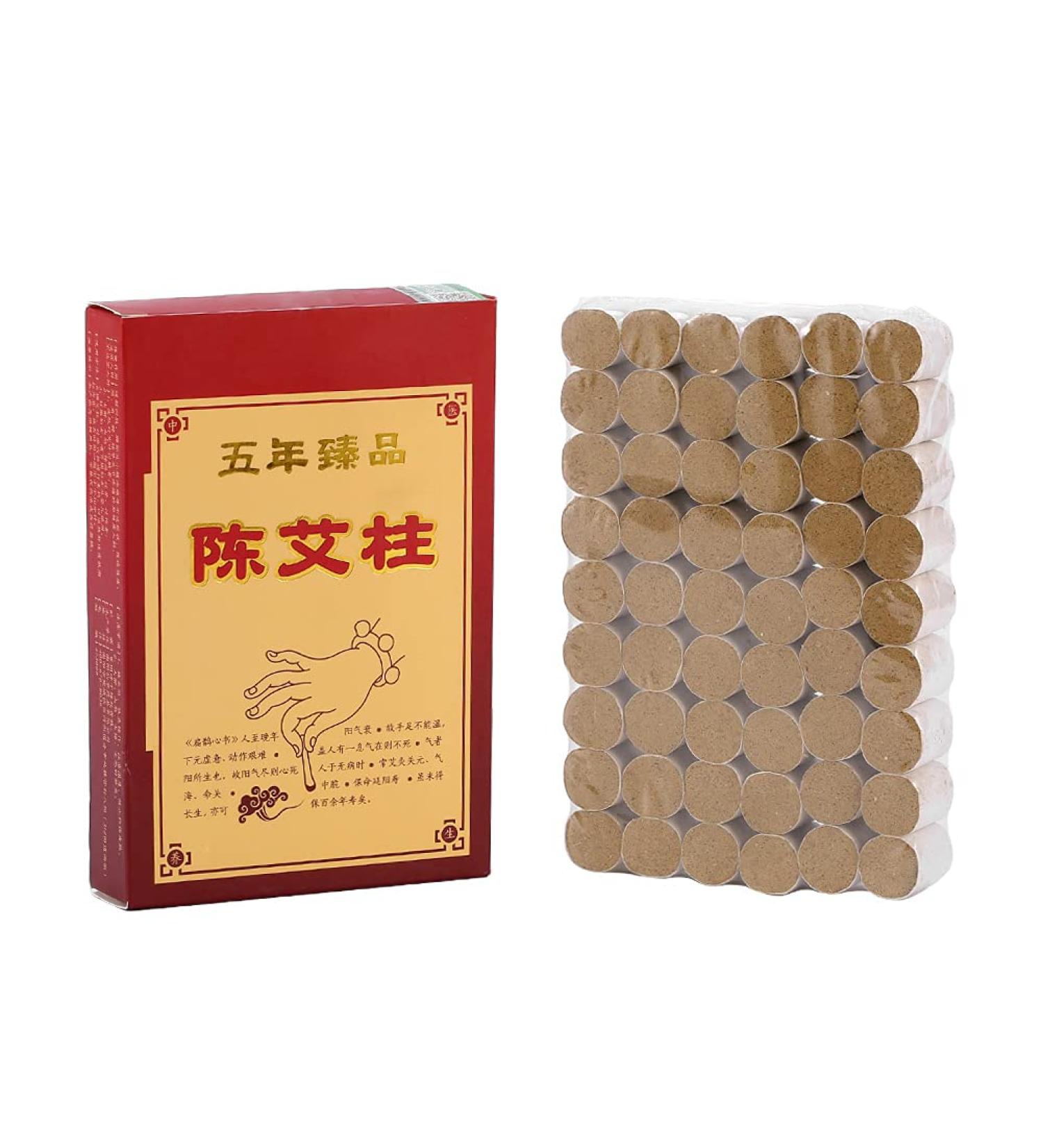Moxa Rolls 54pcs - Pure Moxibustion Sticks for Home & Massage | Personal Care for All Ages - Buy Online on SooperMarket.com