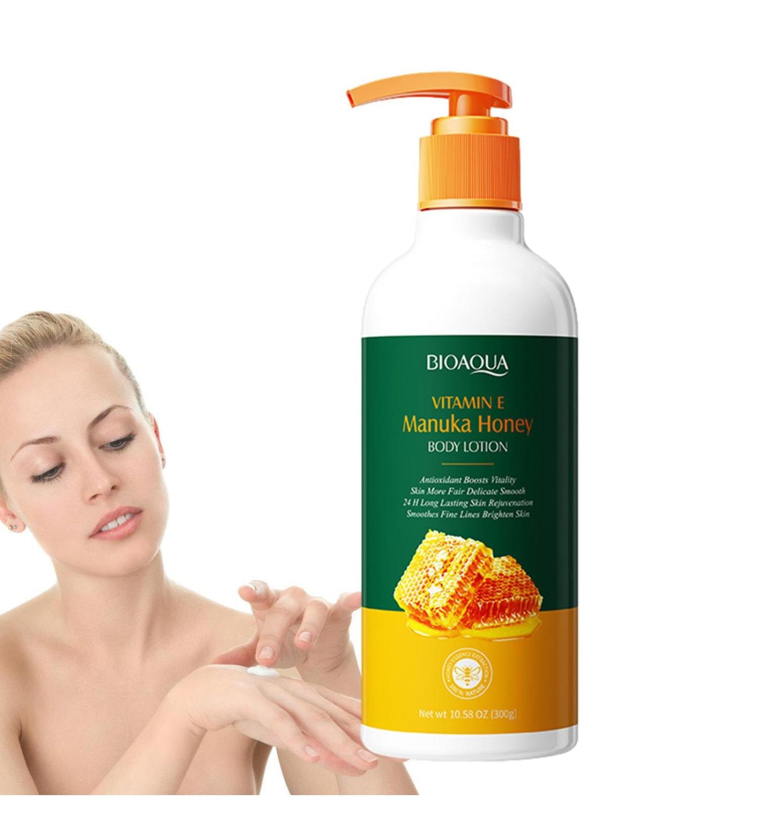Honey Body Lotion | Firming & Hydrating Vitamin E Face Moisturizer for Dry Skin Hydrating Moisturizer for Face and Body Cream for Dry Skin for Women Higyee - Buy Online on SooperMarket.com