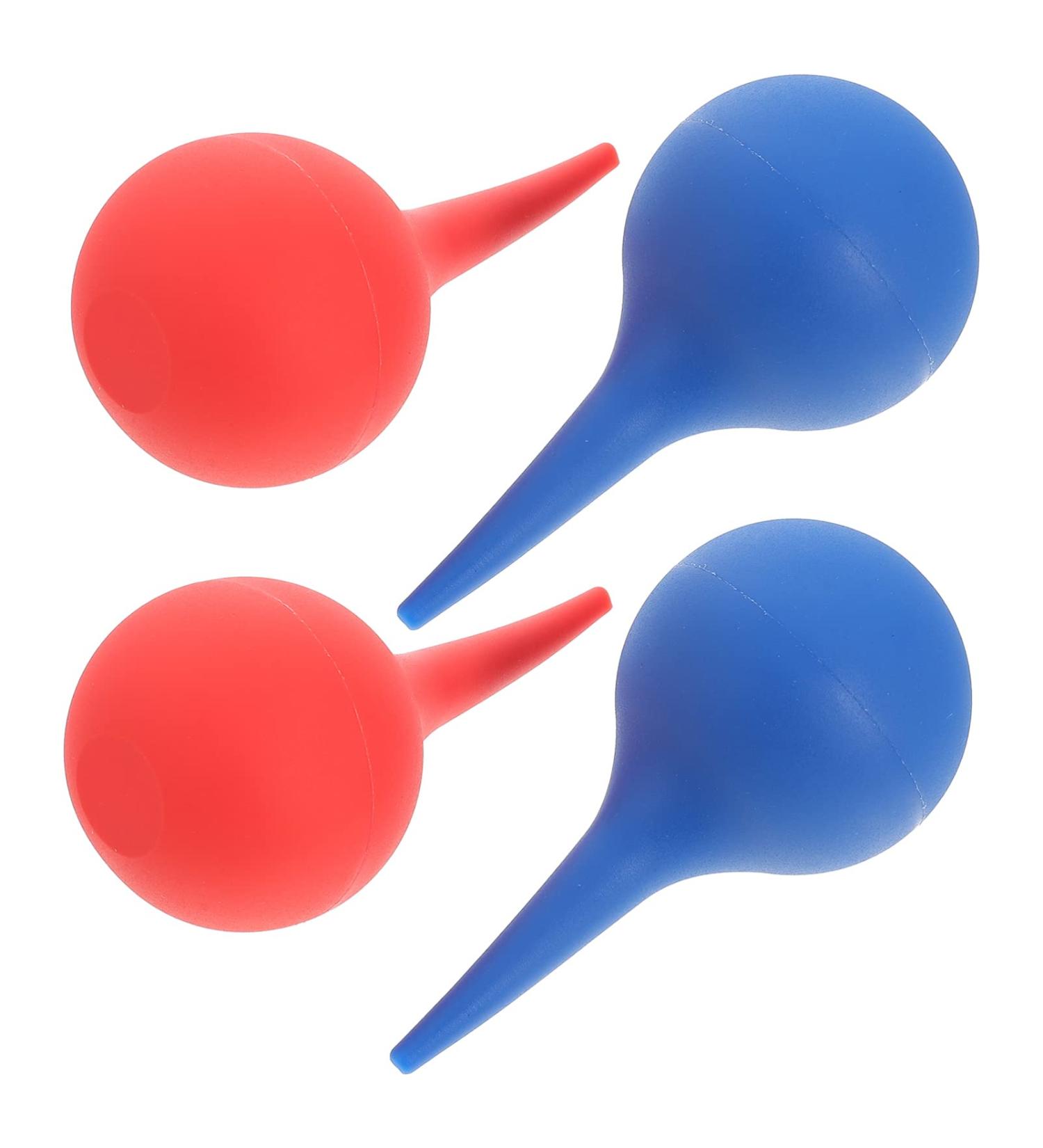 4pcs Ear Cleaning Tool Set for Adults - Gentle Suction & Washing Bulbs for Wax Removal - Buy Online on SooperMarket.com