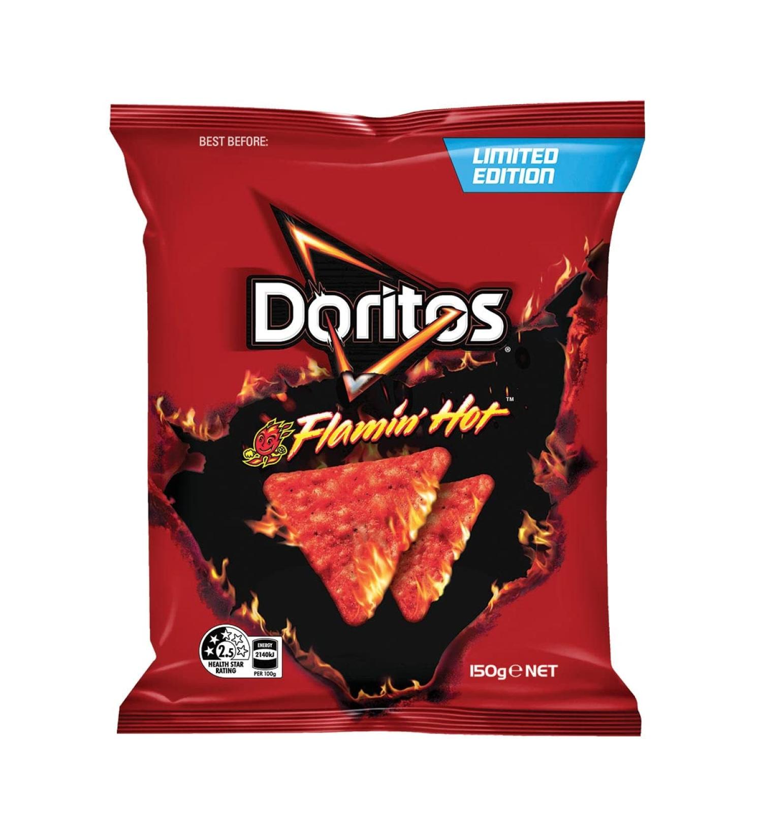 Doritos Flamin Hot 150g Flamin Hot 150 g (1 pack)