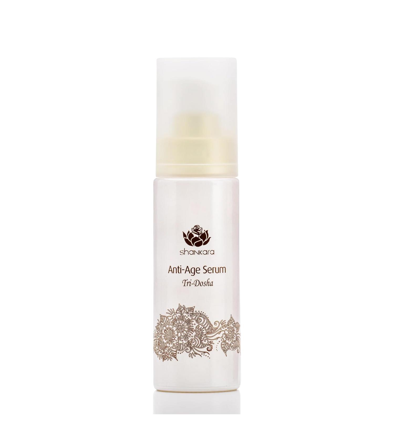 Shankara Ageless Vitamin C Serum - Hydrating Herbal Neck & Face Serum for Dark Spots Fine Lines & Wrinkles - Cruelty-Free & Fragrance-Free (30ml - Buy Online on SooperMarket.com