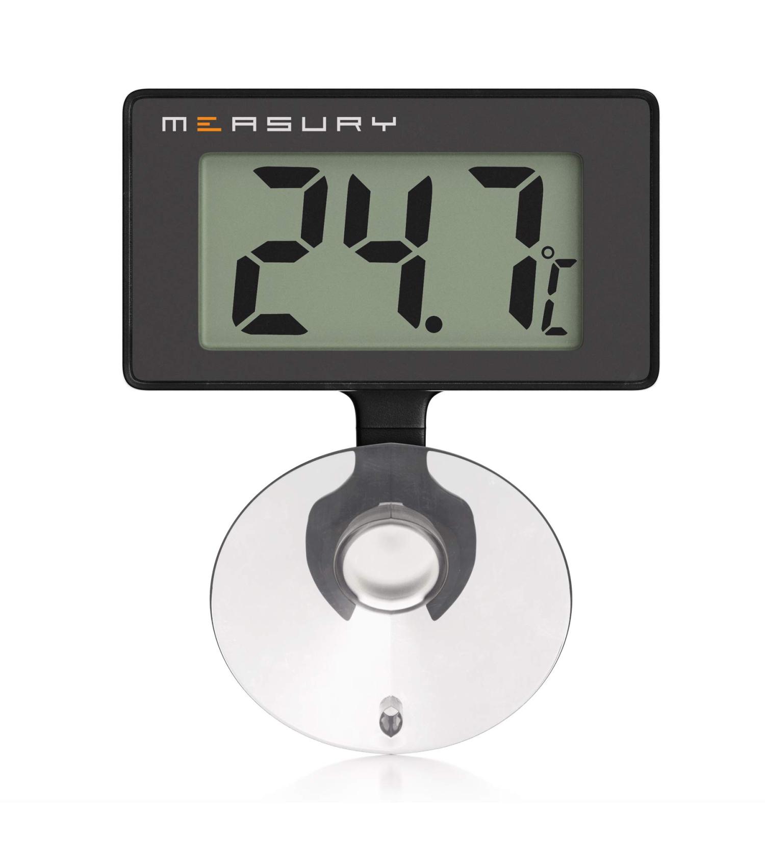 Measury Waterproof Digital Aquarium Thermometer TM10 - Accurate Temperature Control for Freshwater & Seawater | International Shipping Available - Buy Online on SooperMarket.com