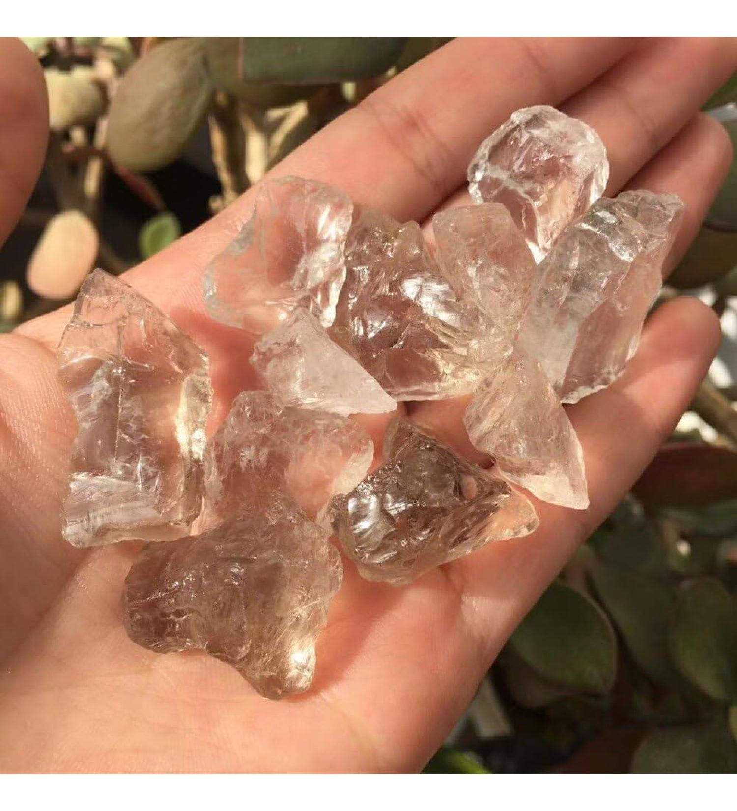 100g Natural raw Clear Smokey Quartz Rough Stone Natural Quartz Crystals Stone for Natural Luster - Buy Online on SooperMarket.com