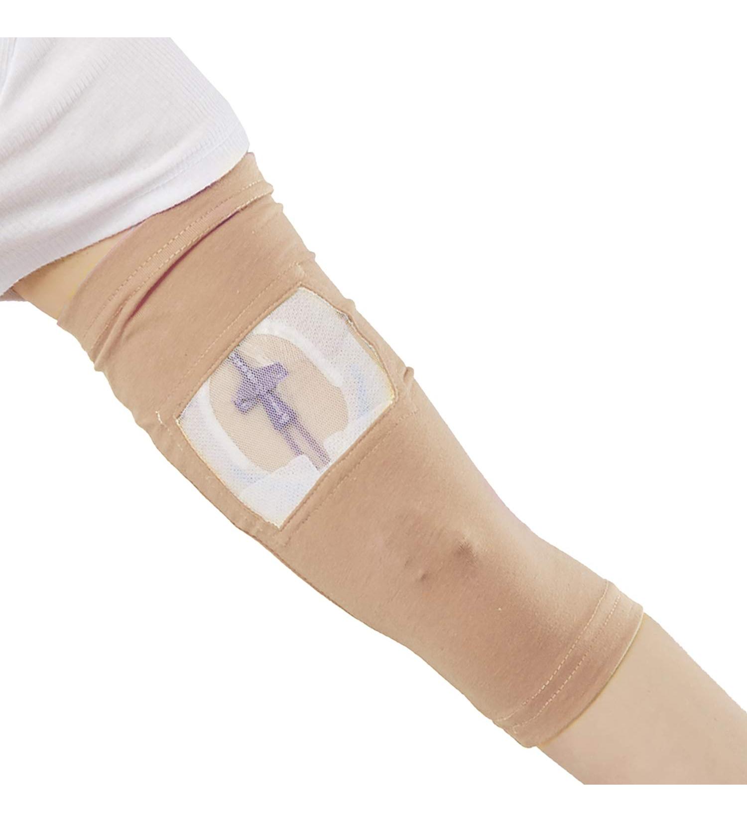 Care+Wear Long Ultra-Soft PICC Line Cover 11"-13" Small Camel - Buy Online on SooperMarket.com