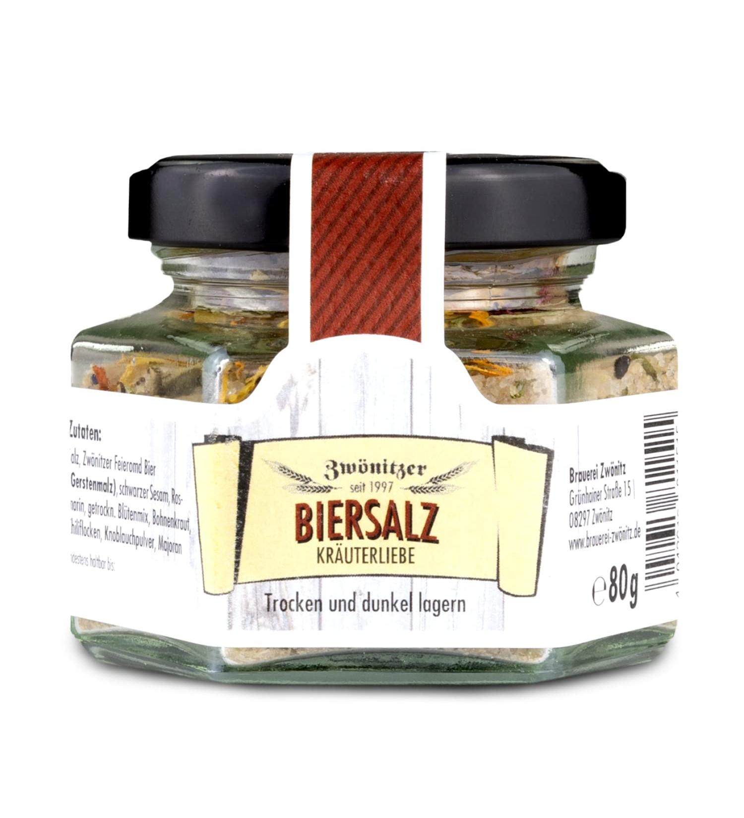 Brauerei Zw nitz Beer Salt - Gourmet Spice Mixture | Perfect Gift for Beer Lovers & Men | Ideal Grill Seasoning & Unique Beer Gift - Buy Online on SooperMarket.com