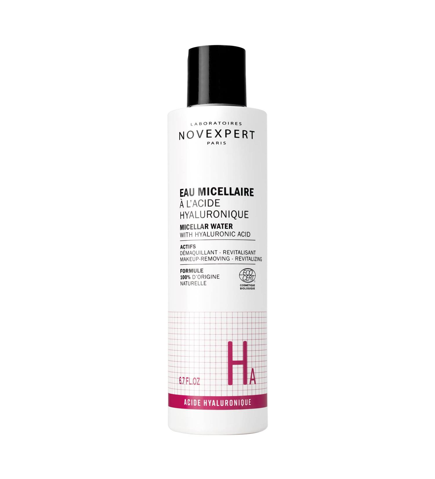 Buy Novexpert Micellar Water with Hyaluronic Acid 200ml - Hydrating Cleansing for Women | International Shipping Available - Buy Online on SooperMarket.com