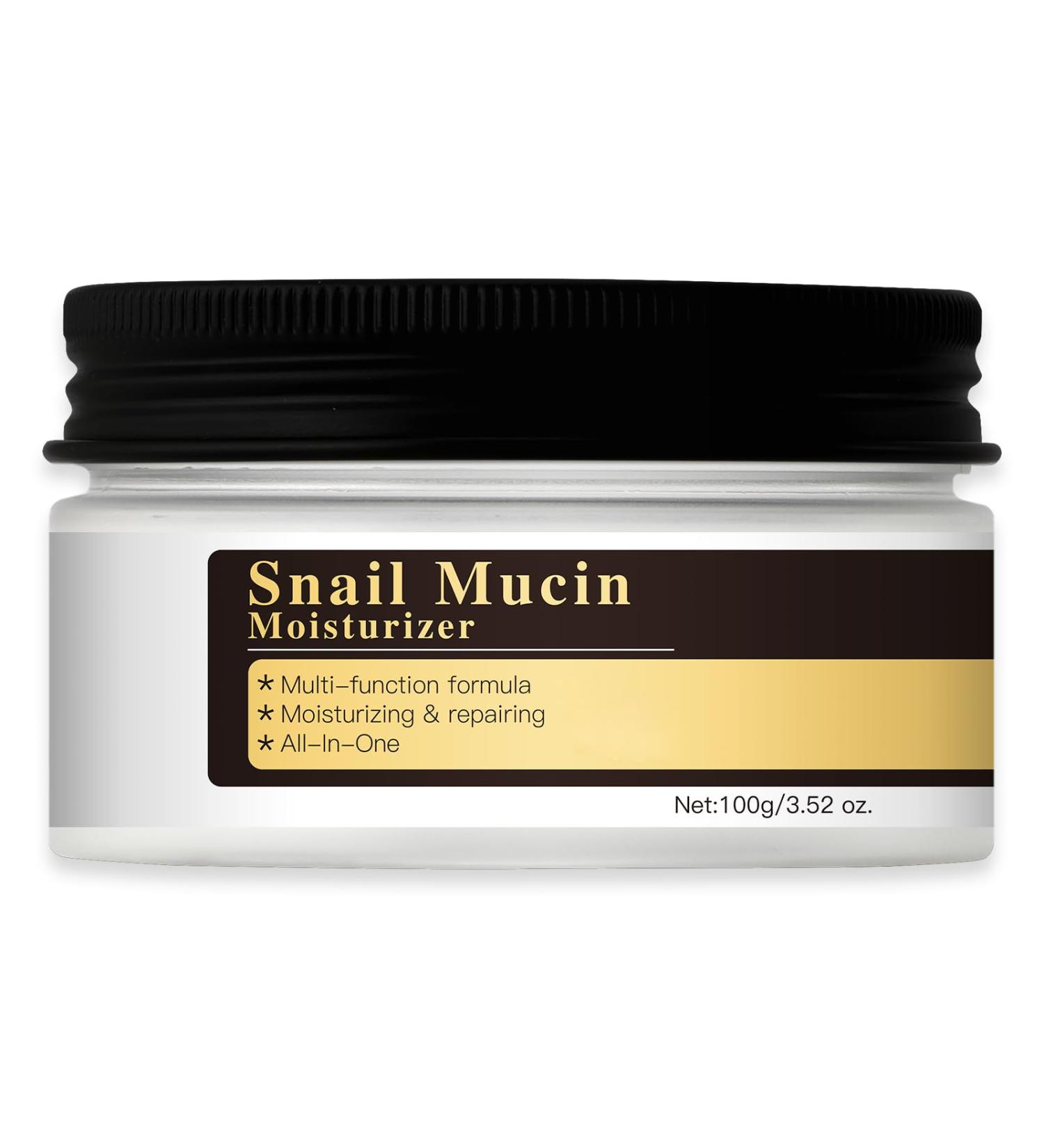 Snail Mucin Moisturiser Snail Mucin Cream Snail Mucin Moisturiser Face Women & Men Anti Aging Face Cream Face Moisturiser for Dry Skin Day & Night Face Cream with Lifting & Anti Wrinkle - Buy Online on SooperMarket.com