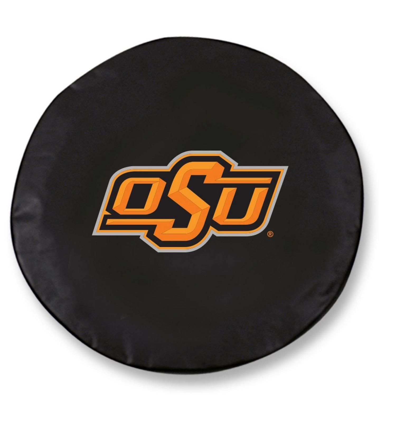 Holland Bar Stool Co. Oklahoma State Cowboys Black Tire Cover - 32.25 x 12 Inch Exact Fit - Buy Online on SooperMarket.com
