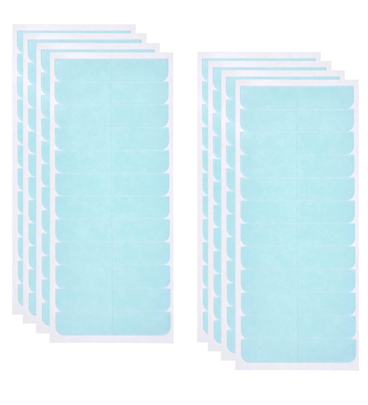 DBOO 96 Pieces Hair Extension Tape Pre-cut Double Sided Adhesive Tapes 4 x 0.8cm Human Hair Extension Tape Tabs for Replacement - Buy Online on SooperMarket.com