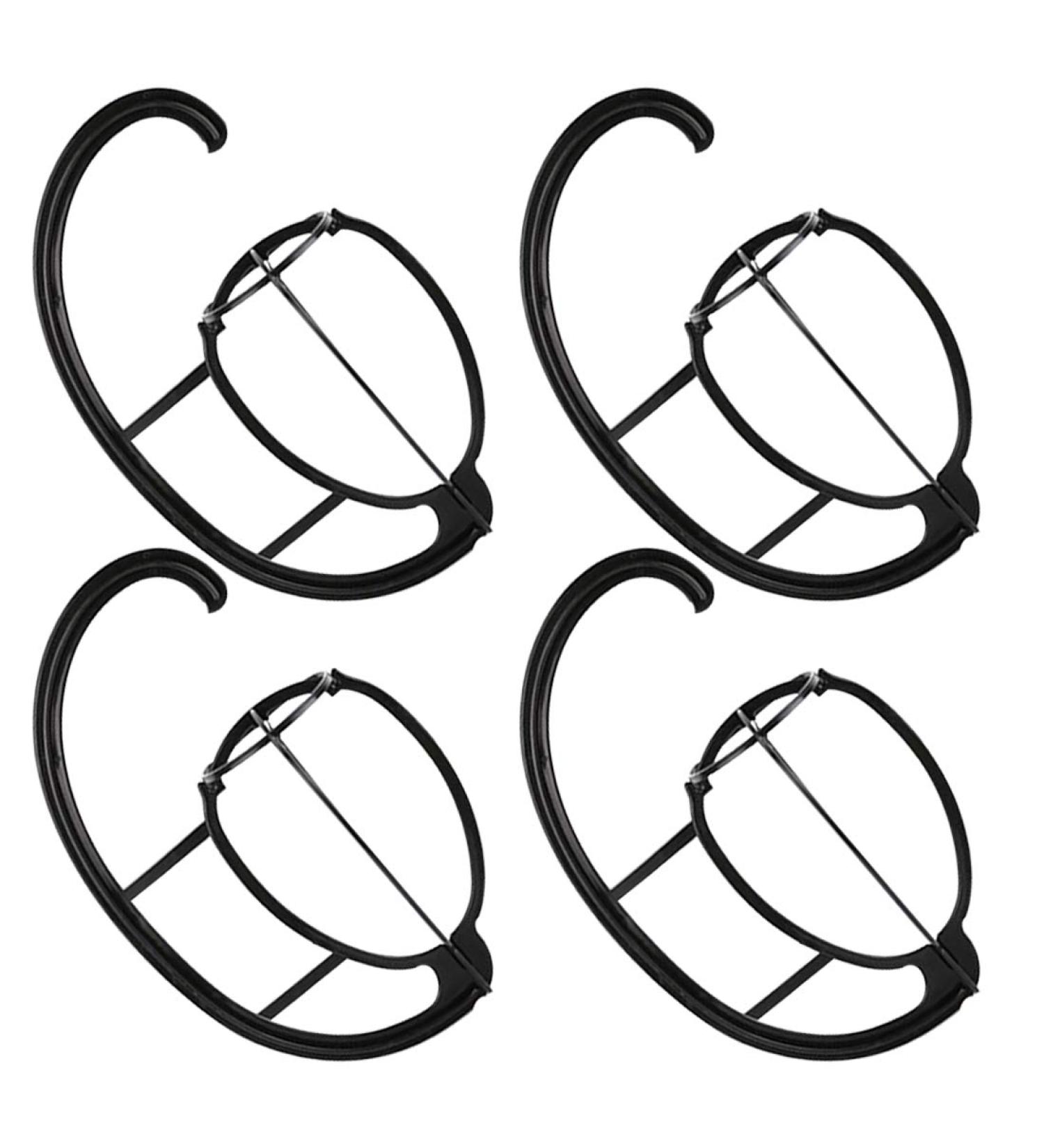 Smilco 4 Pack Wig Hanger | Portable Hanging Stand for Wigs & Hats | Collapsible & Durable - Buy Online on SooperMarket.com
