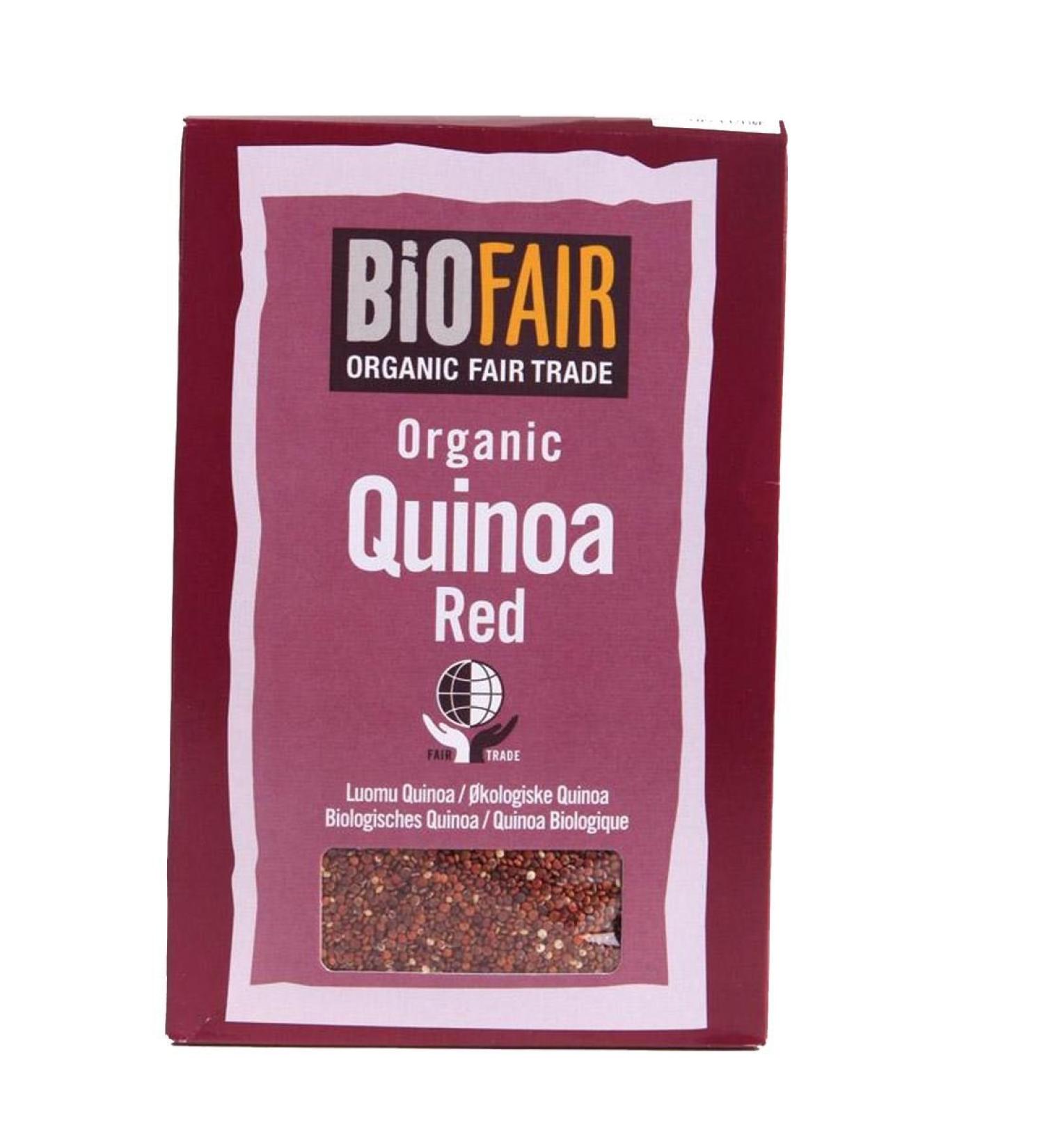 Biofair | Organic Fairtrade Quinoa Red | 5 x 500g