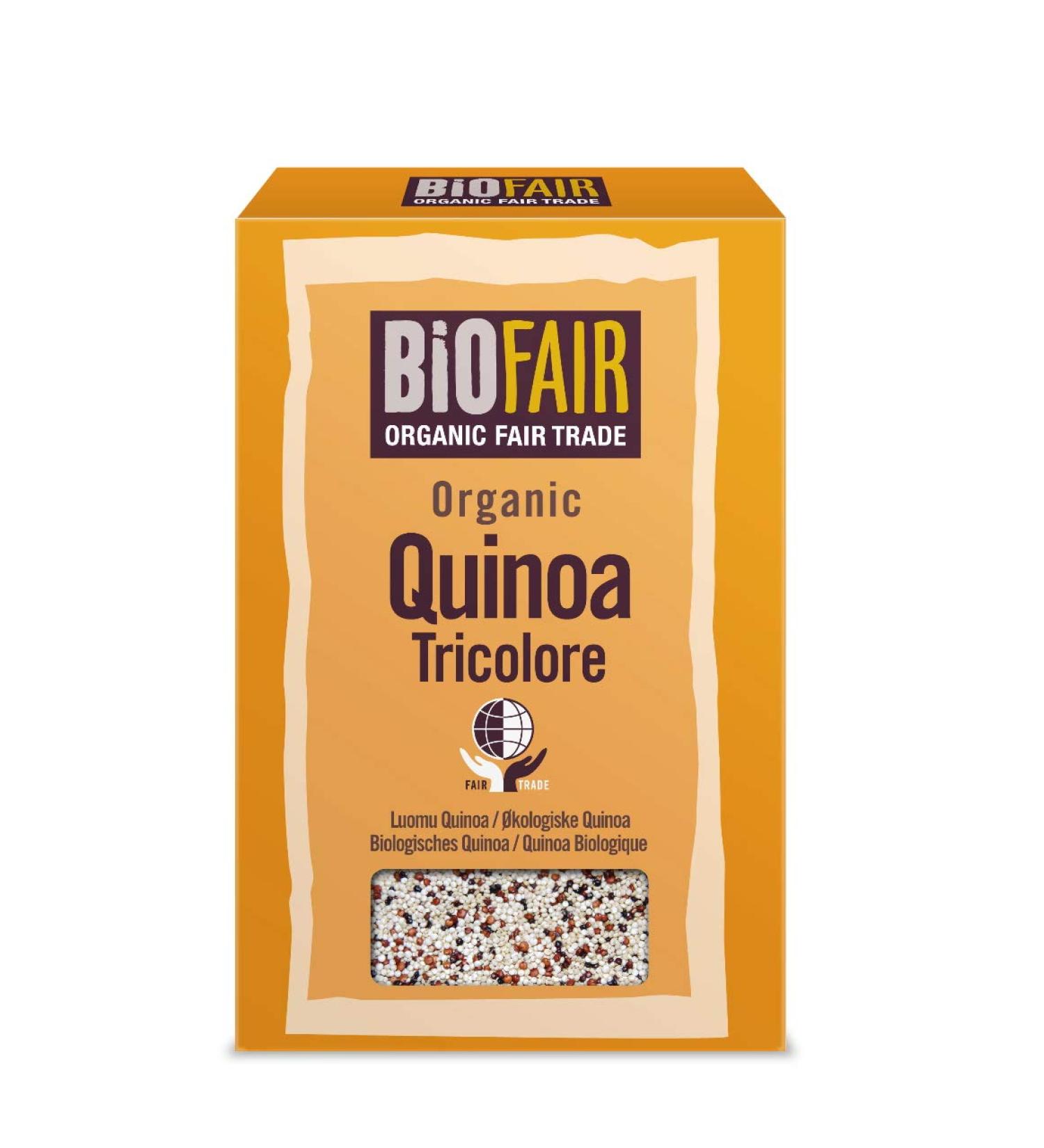 Biofair Tricolore Quinoa Grain - Fairtrade 500g