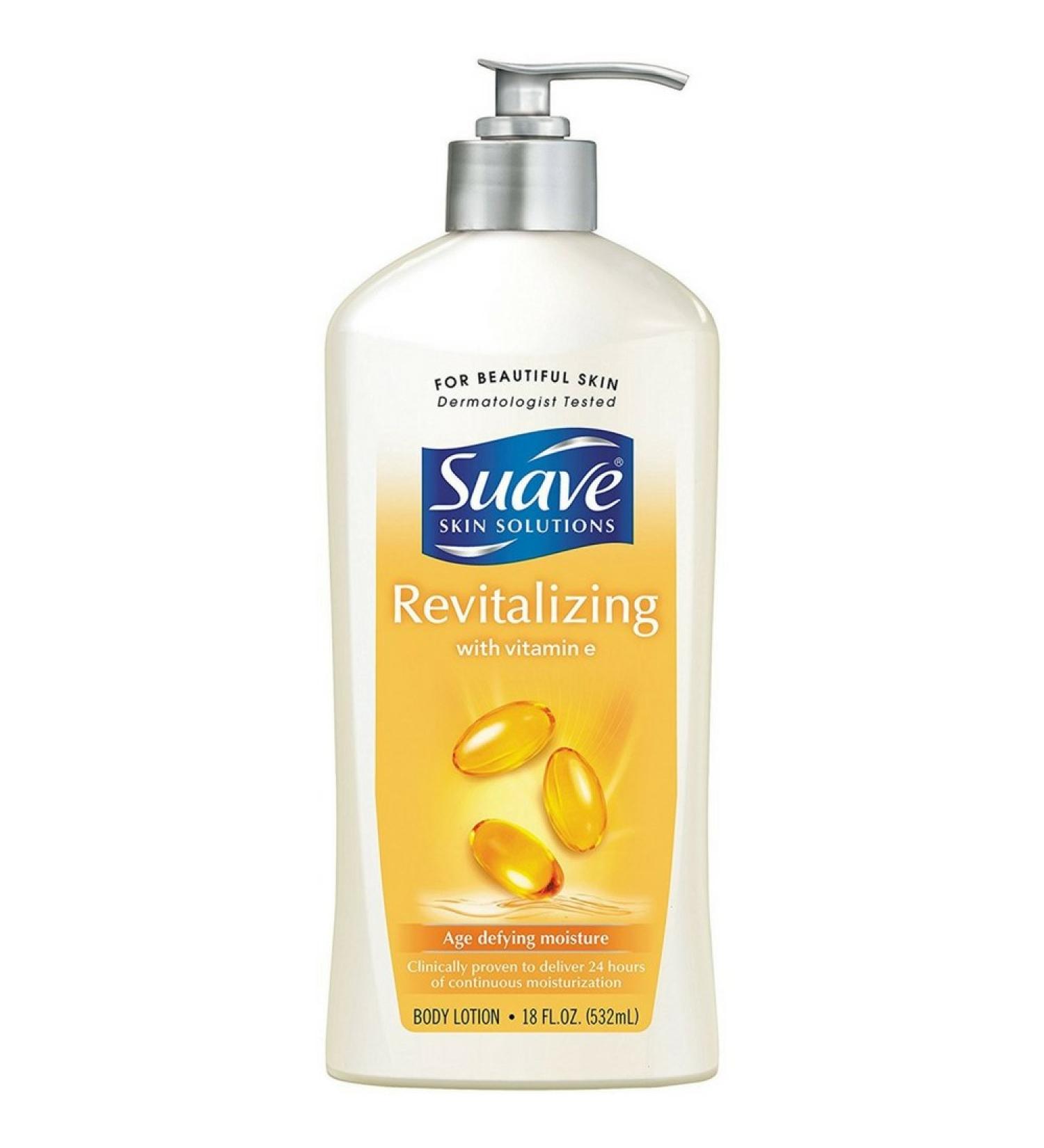 Suave Revitalizing Body Lotion with Vitamin E 18 oz (Pack of 2) - Buy Online on SooperMarket.com