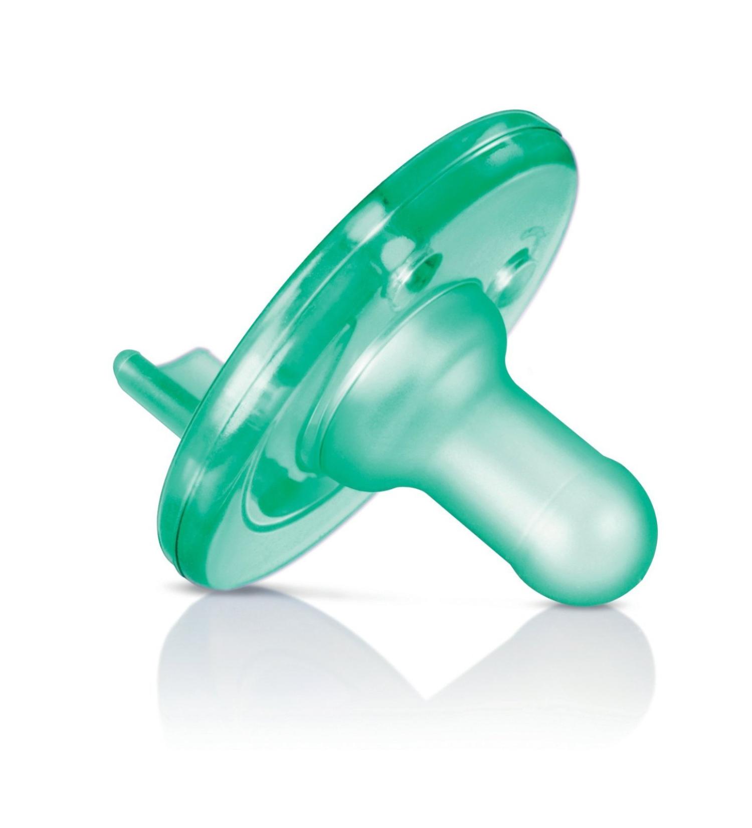 Philips Avent BPA-Free Vanilla Green Soothie Pacifier 0-3 Months - 4 Pack - Buy Online on SooperMarket.com