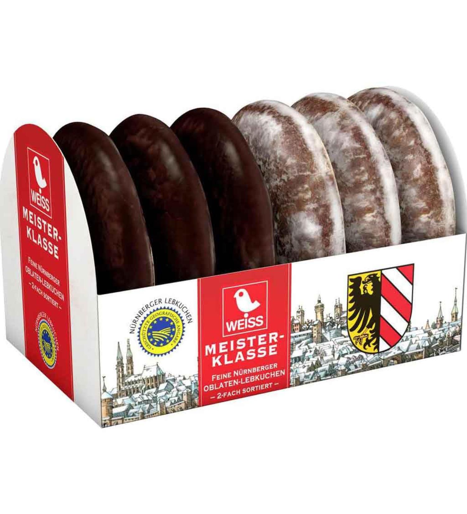 Weiss Meisterklasse fine soft wafer gingerbread 2-fold 5 x 200 gr.