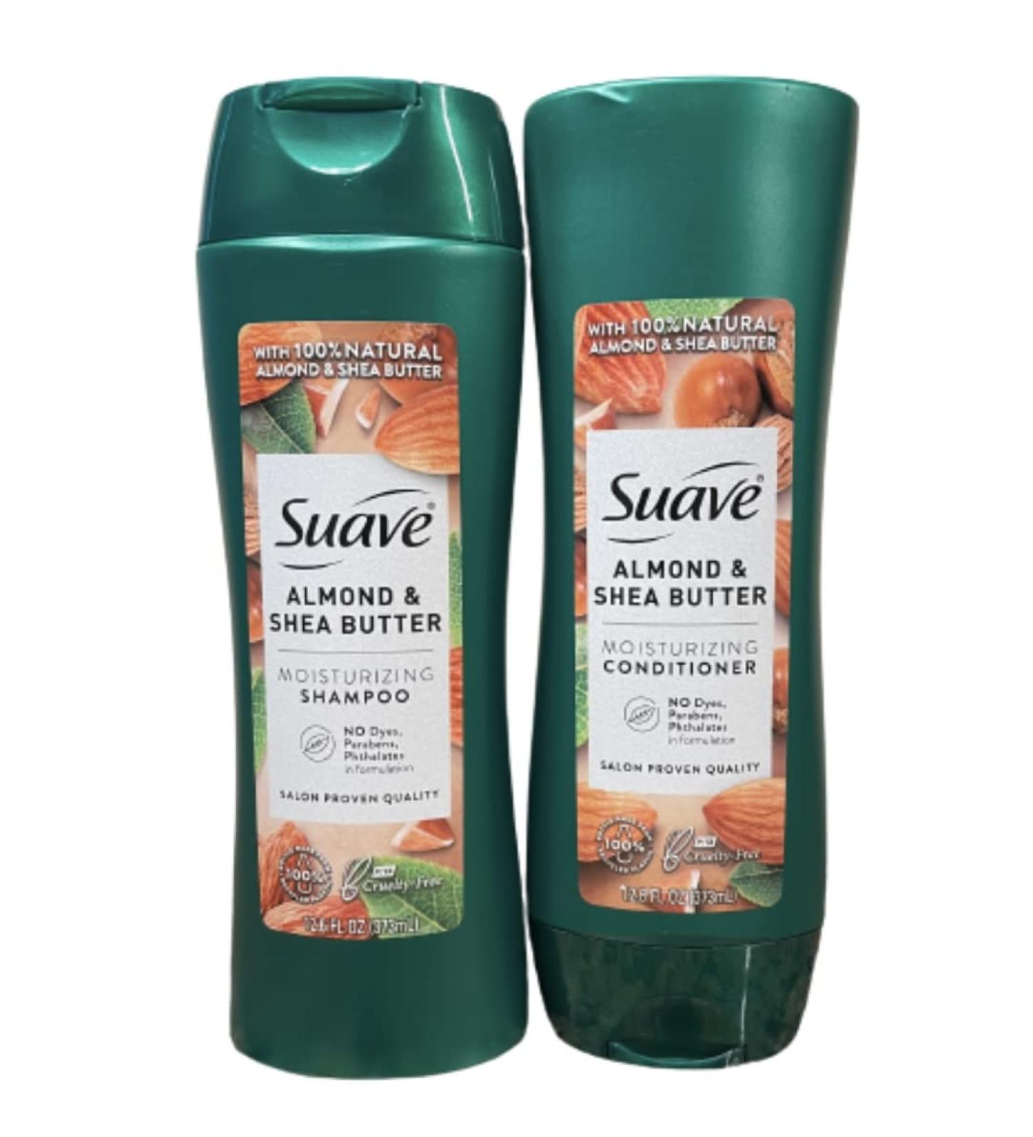 Suave Professionals Almond & Shea Butter Shampoo and Conditioner Set 12.6 Oz - Moisturizing Hair Care - Buy Online on SooperMarket.com