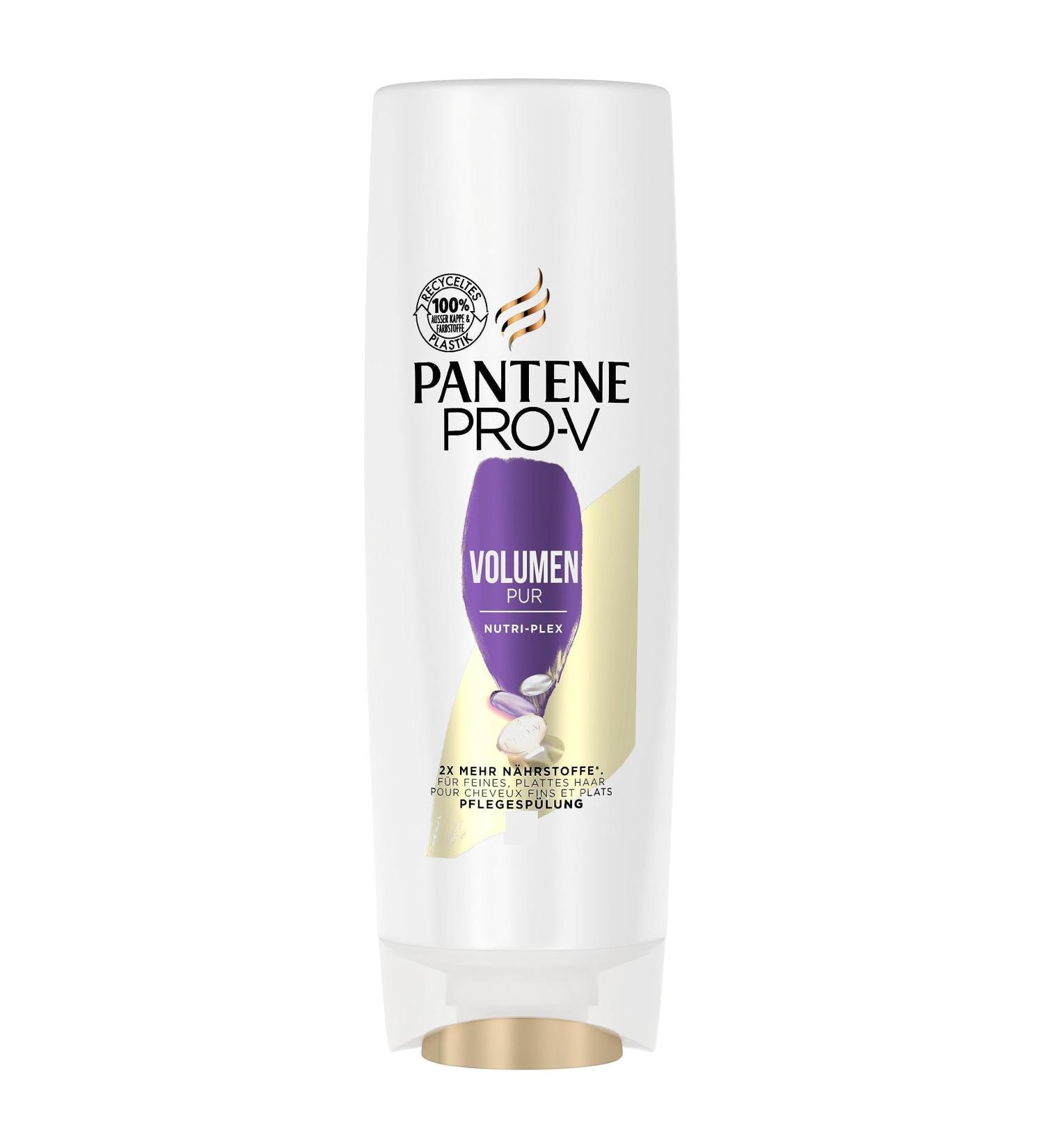 Pantene Pro-V Volume PUR Nursing Flushing - 200ml | 2x Nutrients Regenerate Fine Hair | International Shipping - Buy Online on SooperMarket.com
