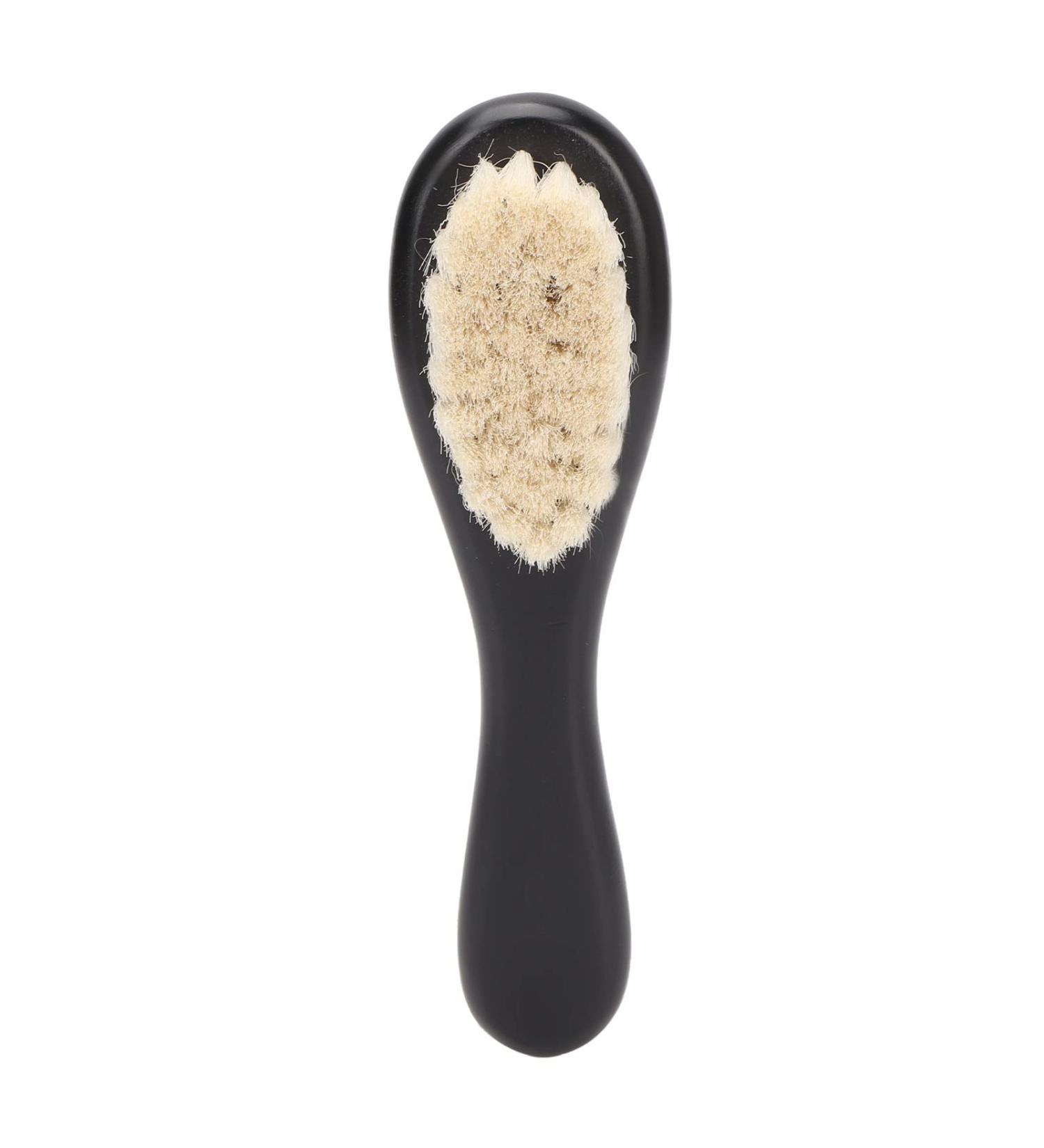 Professional Hairdresser Beard & Fade Brush - Wooden Handle Cleaning Brush for Men - Buy Online on SooperMarket.com