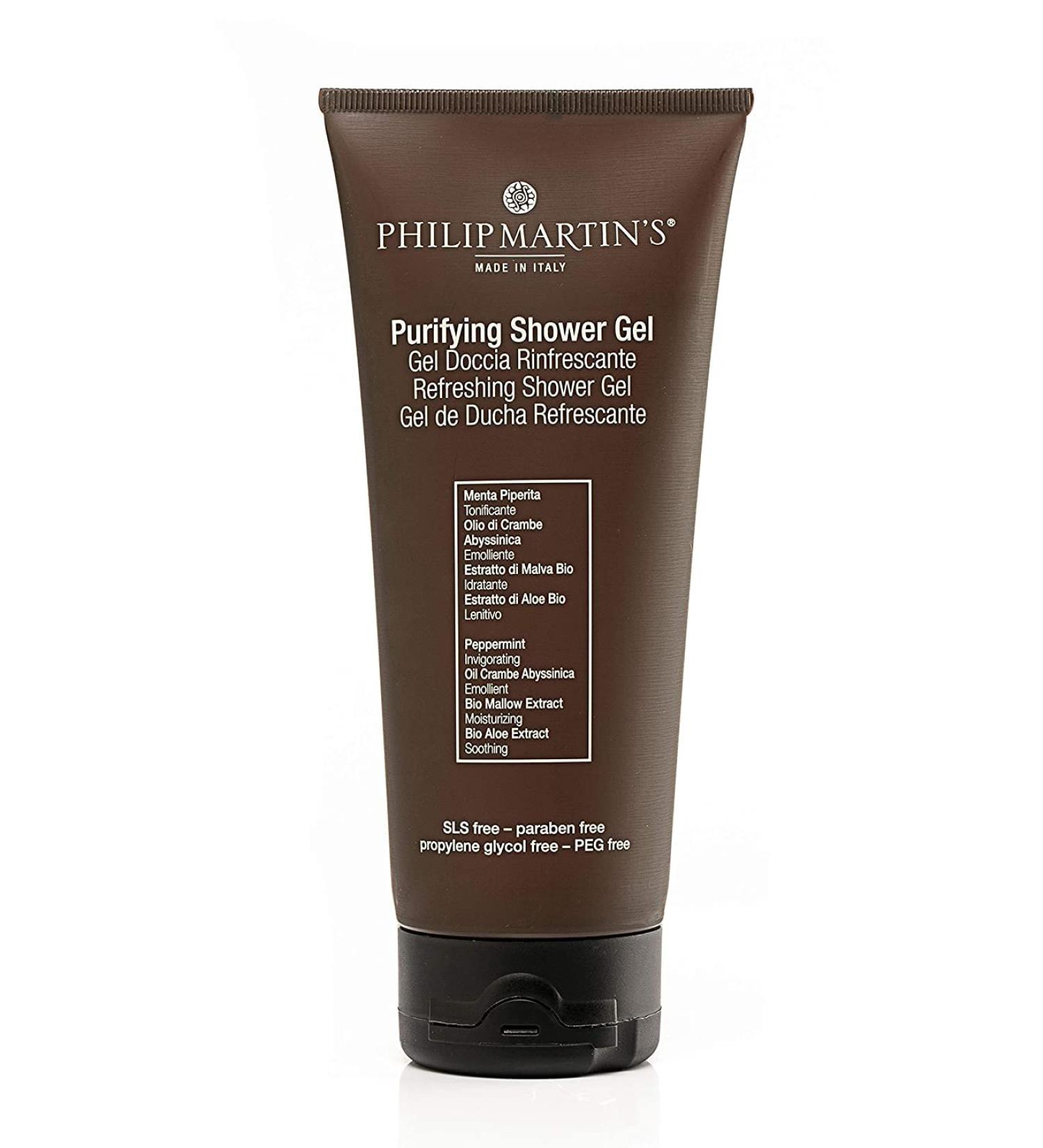 Philip Martin's Purifying Shower Gel - Refreshing Scented Body Wash (6.8 oz) | Best International Shipping - Buy Online on SooperMarket.com