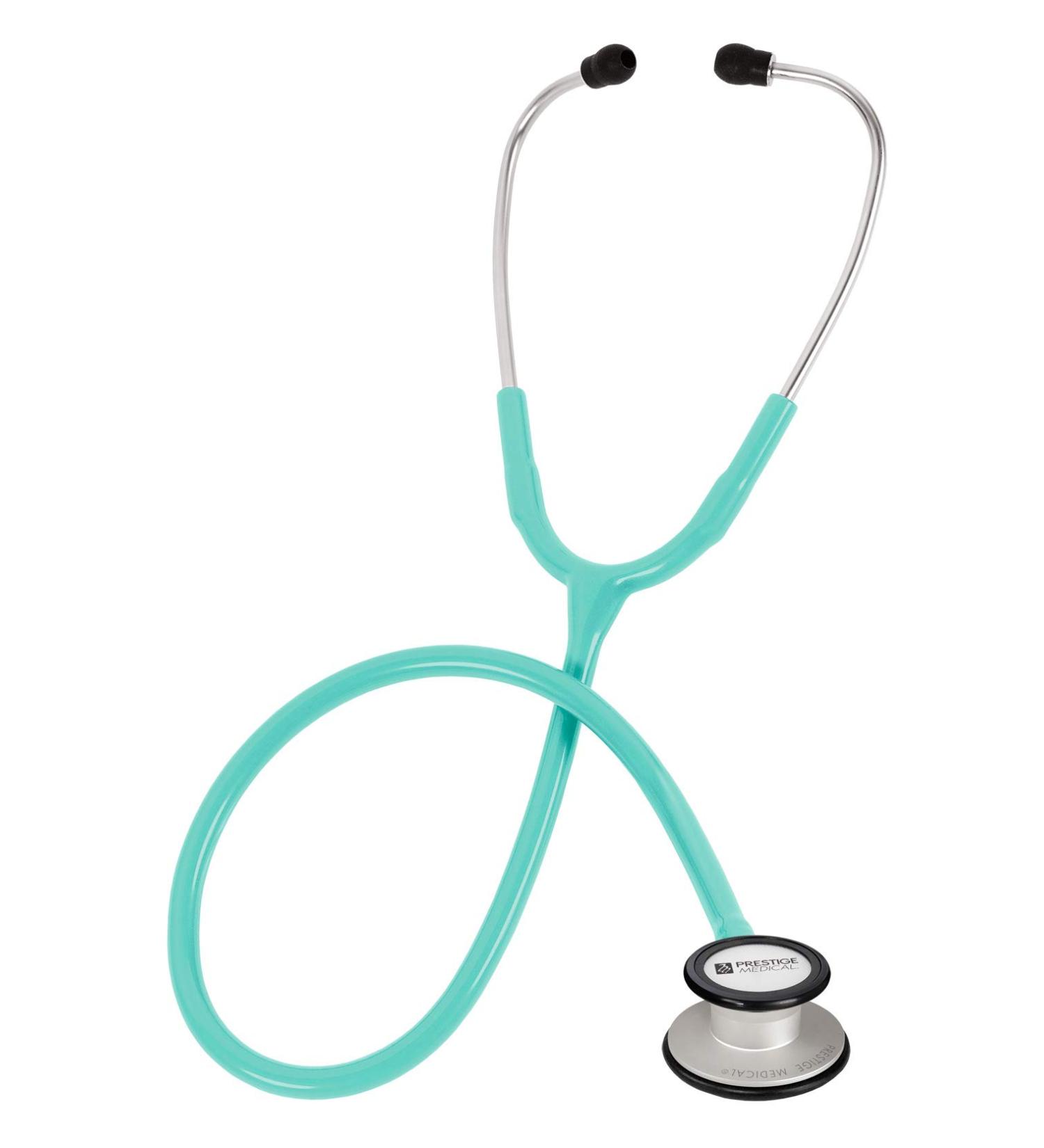 Prestige Medical Clinical Plus Stethoscope - Aqua Sea | Premium Quality for Healthcare Professionals - Buy Online on SooperMarket.com
