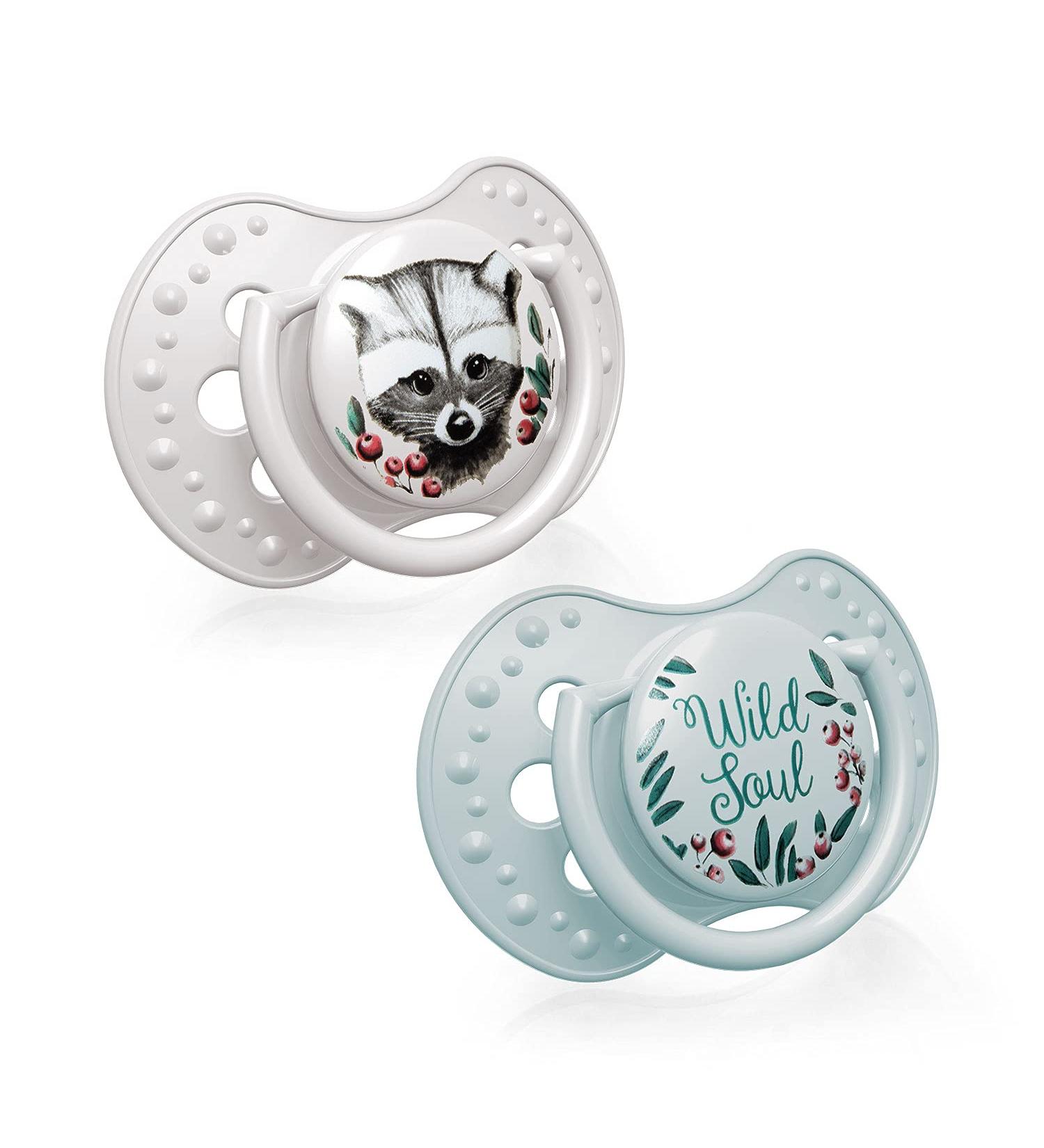 LOVI Dynamic Pacifier 0-2 Months | BPA-Free Silicone | Wild Soul Boy - Comfort & Safety for Your Baby - Buy Online on SooperMarket.com