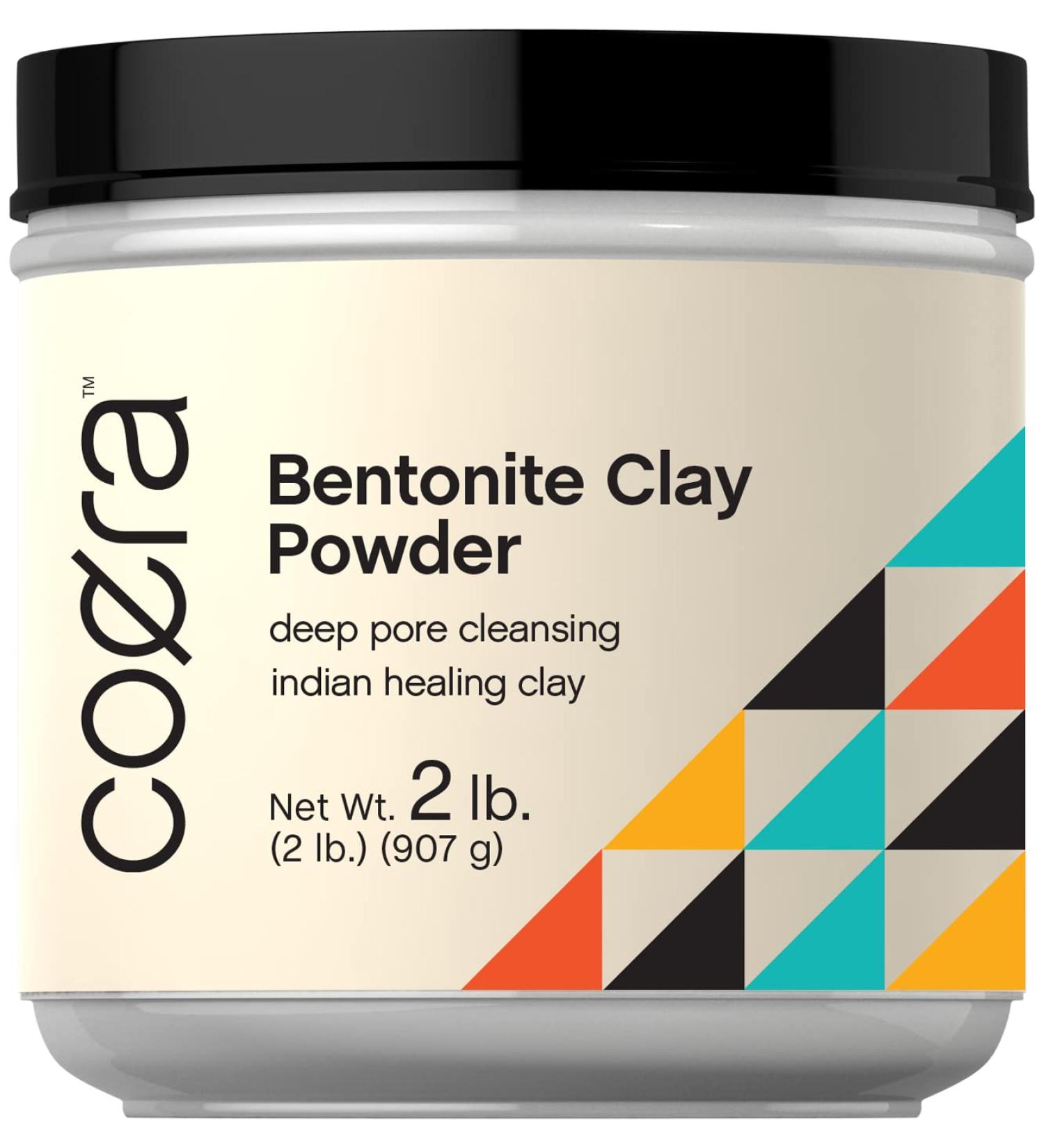 Horbach Bentonite Clay Powder 32 oz - Deep Pore Cleansing Facial Mask - Buy Online on SooperMarket.com
