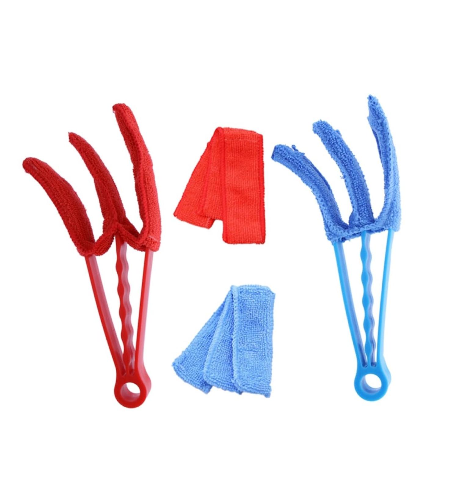FRCOLOR 4 Pcs Window Duster Air Conditioner Seam Cleaning Brush Blinds Cleaner Multifunctional Cleaner Window Brush Shutter Cleaner Multifunctional Cleaning Brush Sewing Brush Air Outlet - Buy Online on SooperMarket.com
