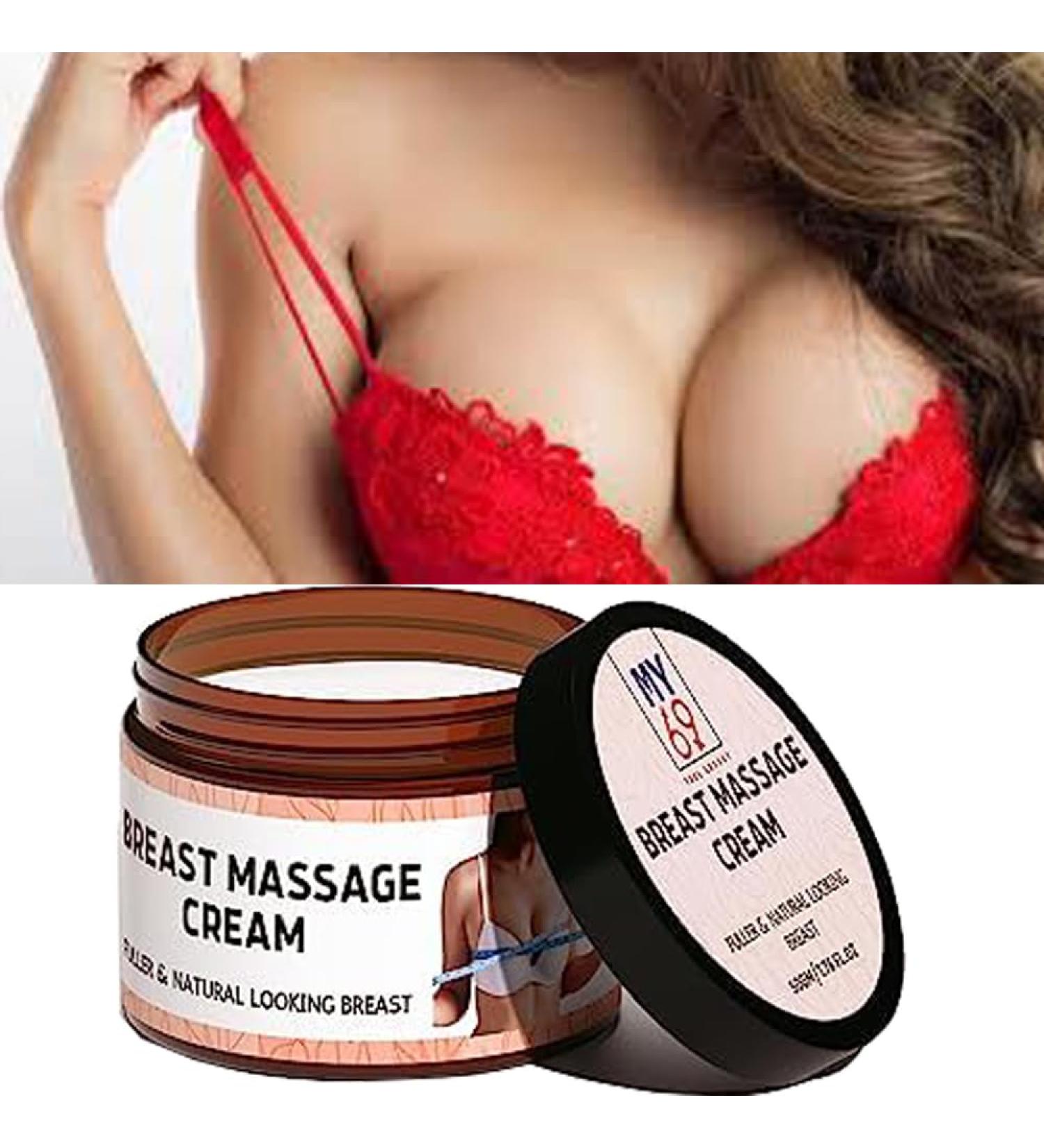 BlueQueen Breast Enhancement Cream - Natural 50g Boob Cream for Growth Lift & Firm Breasts | Gentle Formula for Bigger Breasts & Tightening | 1.76floz - Buy Online on SooperMarket.com
